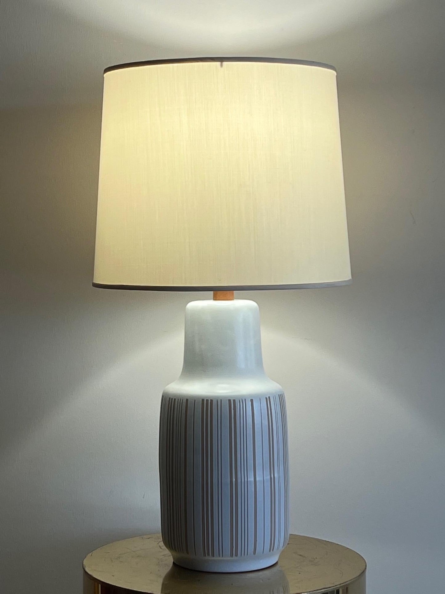 Frisman Vintage Martz Lamp with Vertical Decoration, ca' 1960's