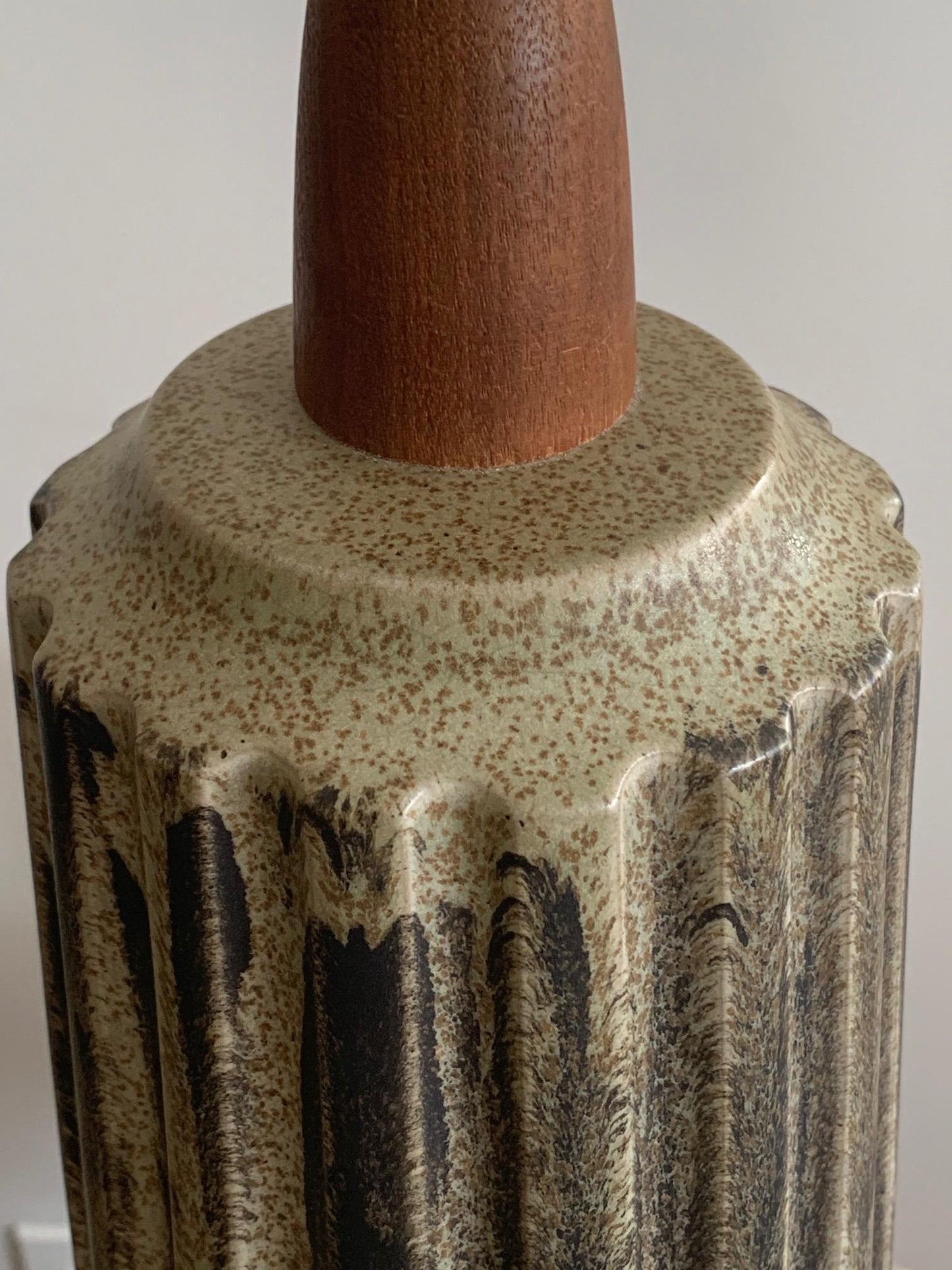 Frisman Vintage Unusual Martz Ceramic Lamp