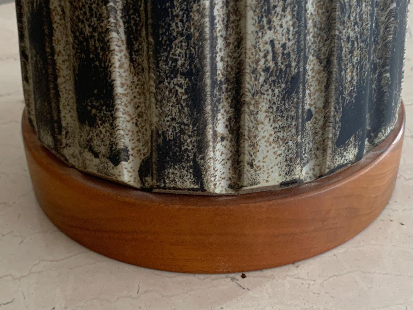 Frisman Vintage Unusual Martz Ceramic Lamp