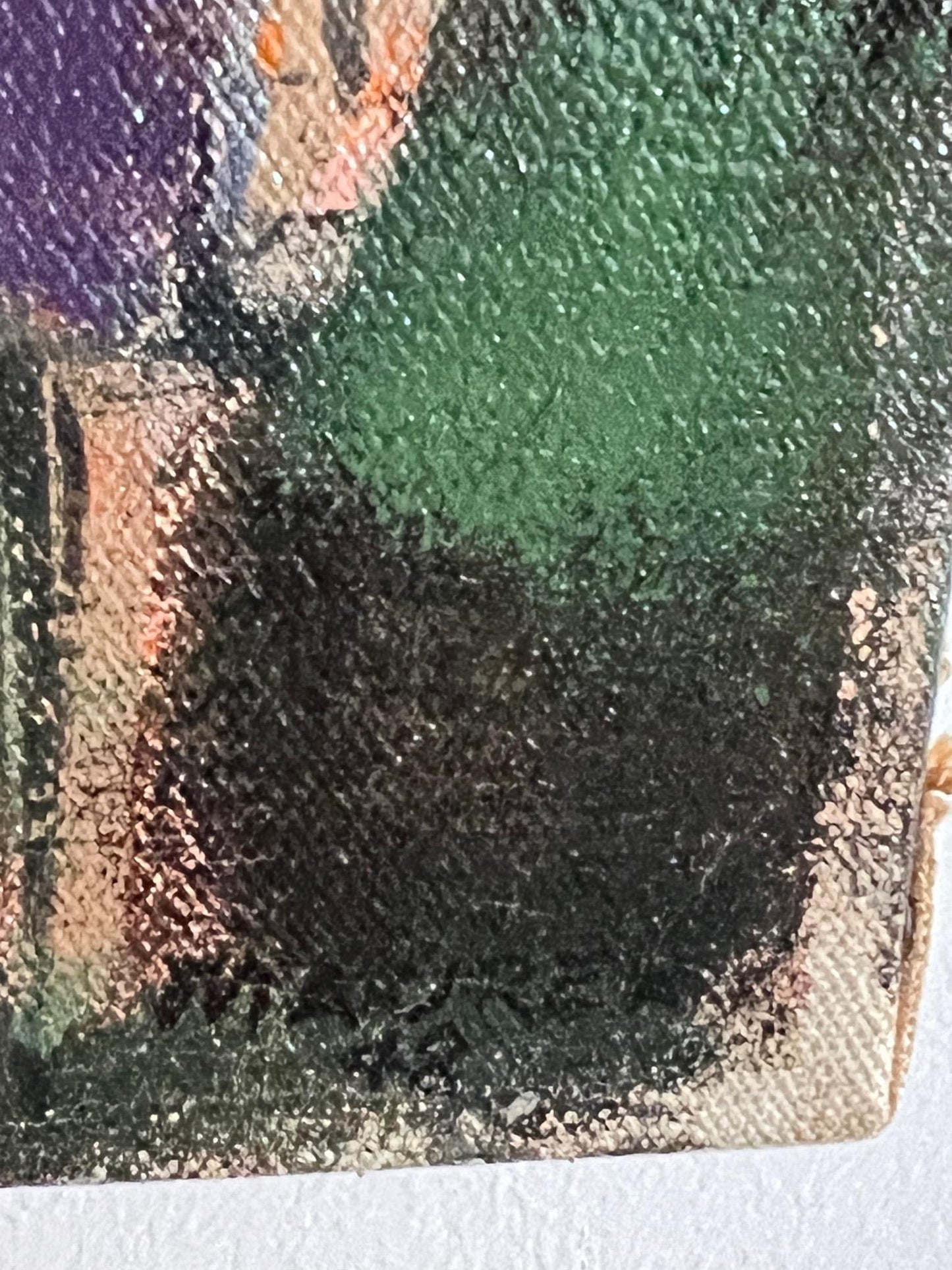 Frisman Vintage Leonard Maurer Oil Painting, 1948