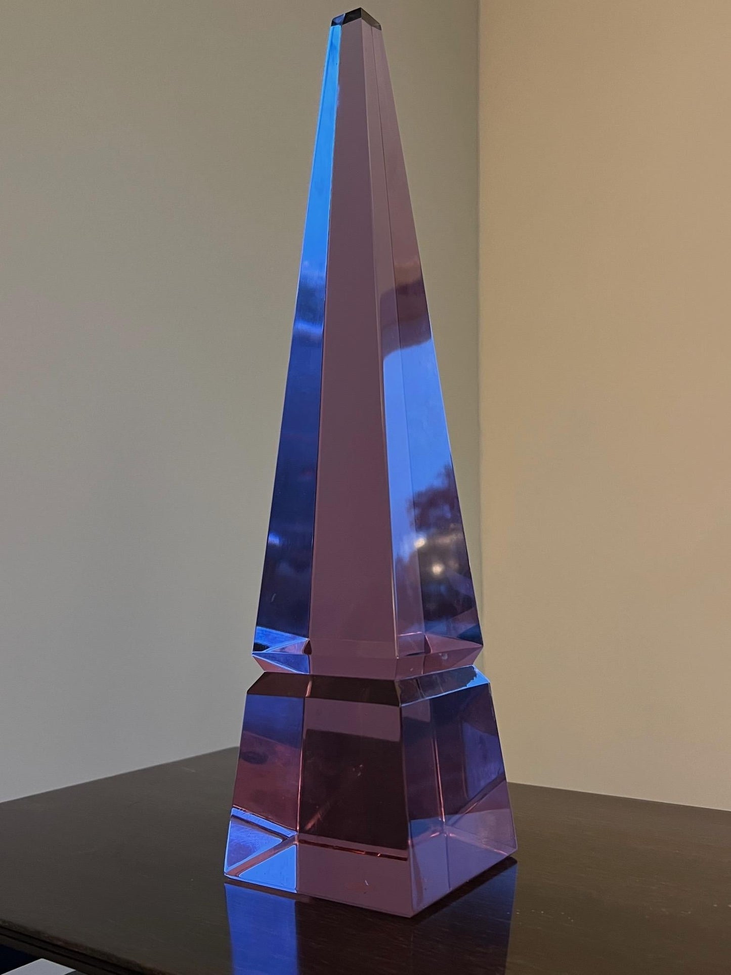 Frisman Vintage Murano Decorative Obelisk by Seguso