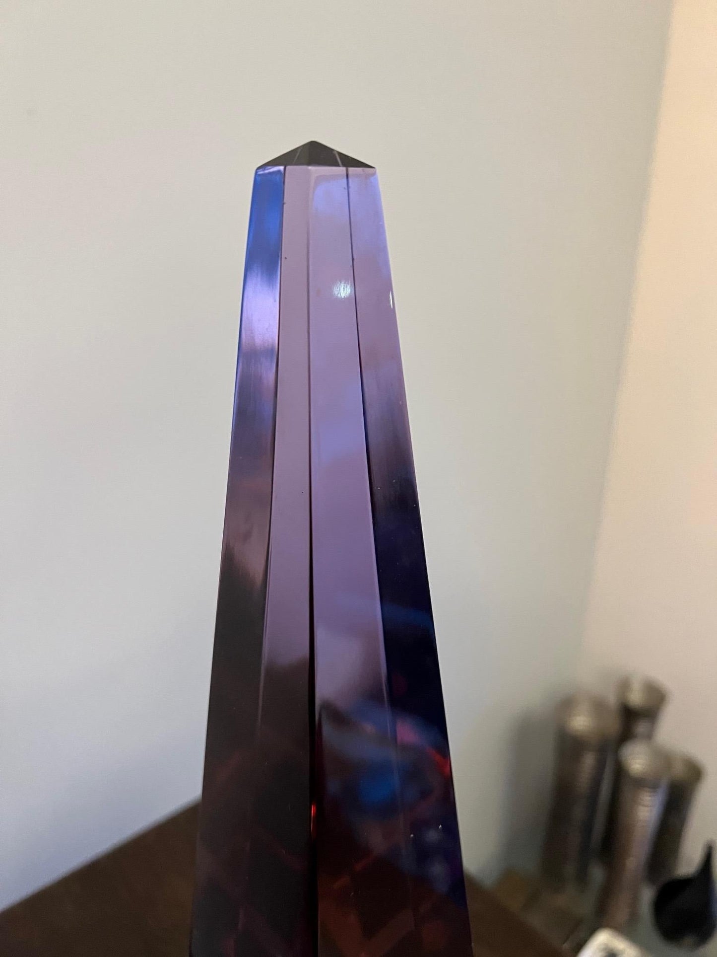 Frisman Vintage Murano Decorative Obelisk by Seguso