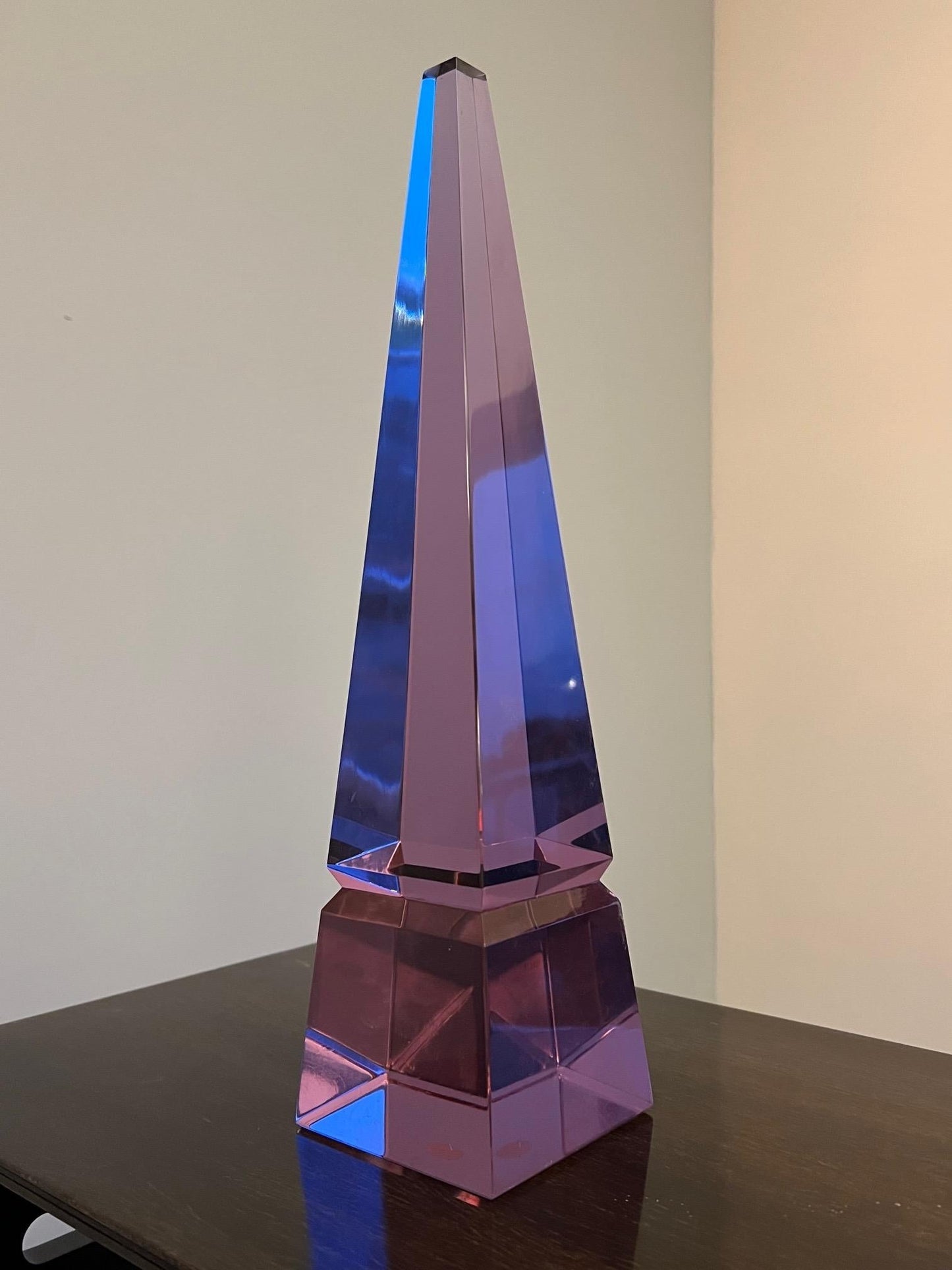 Frisman Vintage Murano Decorative Obelisk by Seguso