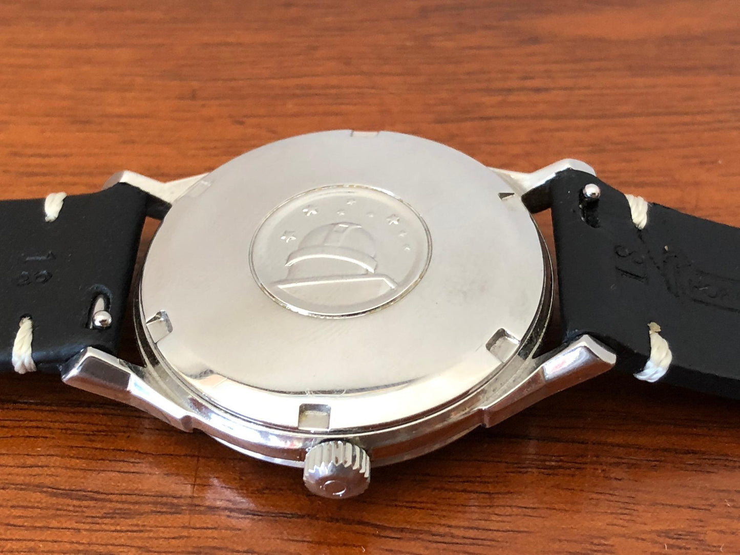 Frisman Vintage Omega Constellation Pie Pan Dial Cream Patina