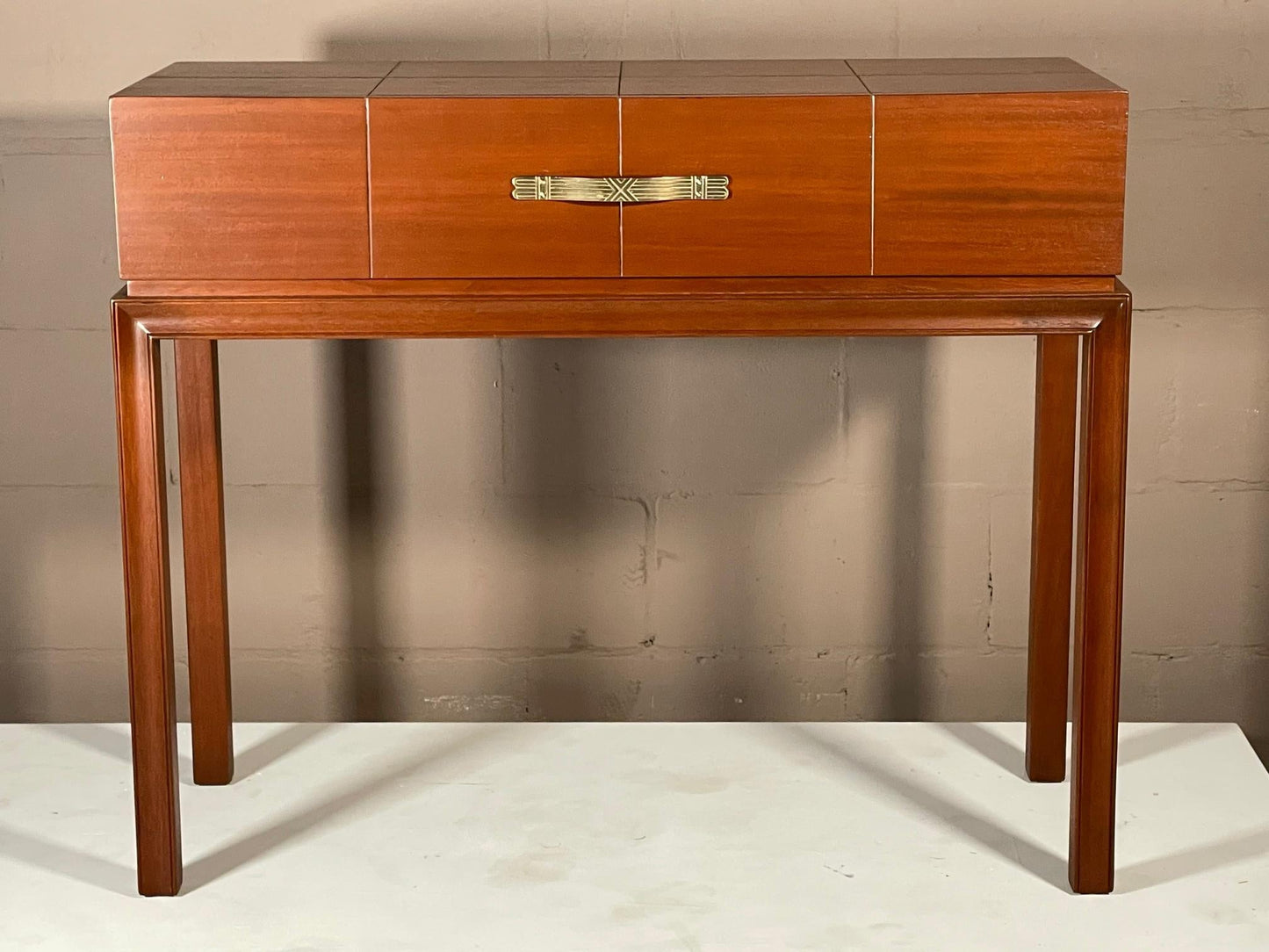 Frisman Vintage Tommi Parzinger Charak Modern Console Table