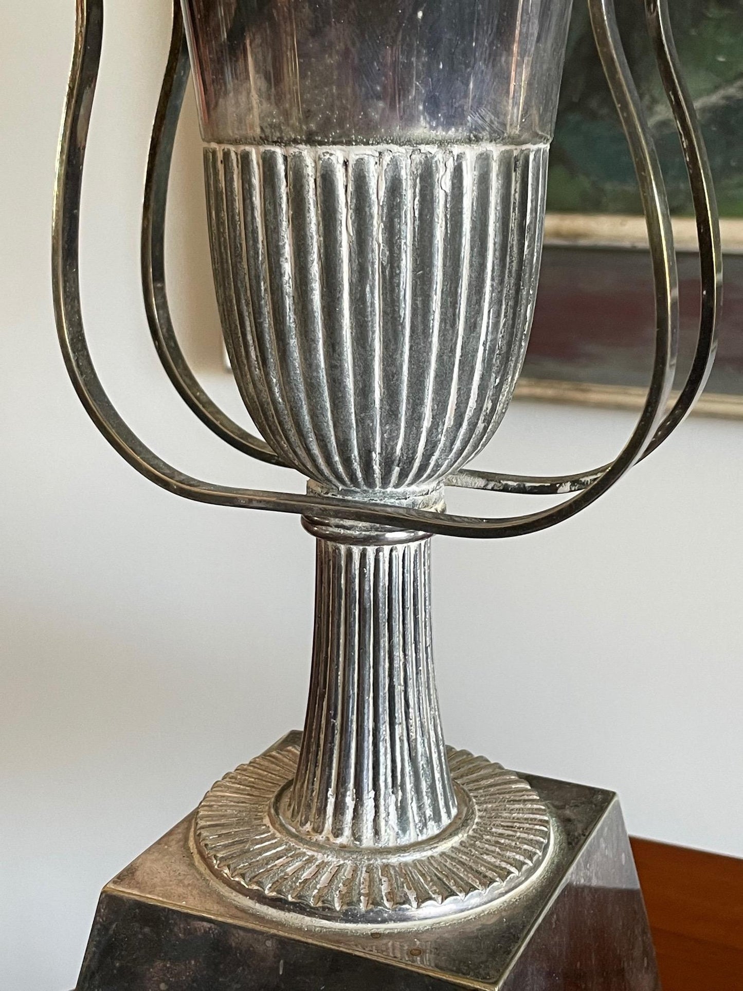 Frisman Vintage Pair of Tommi Parzinger Urn Lamps