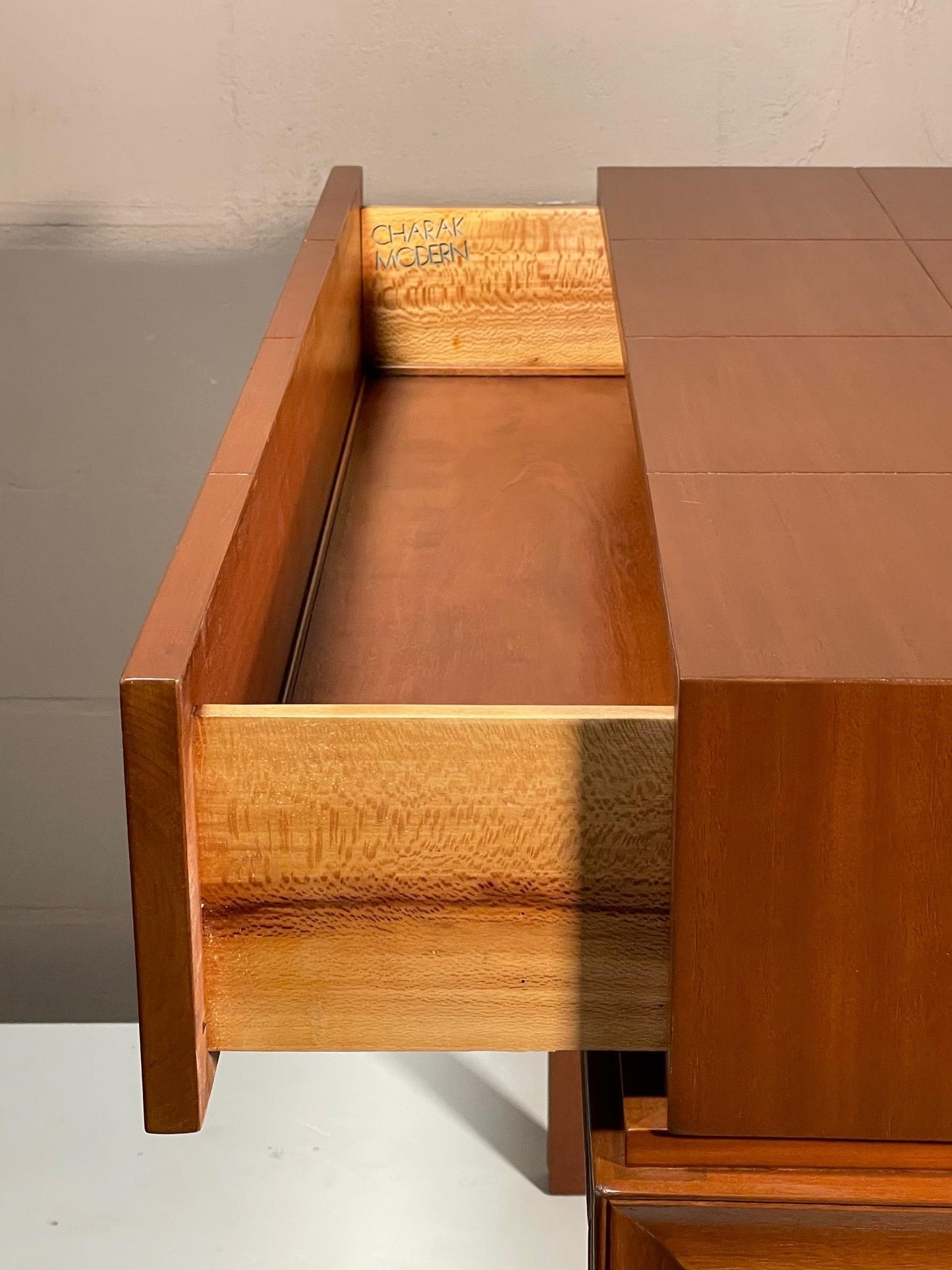Frisman Vintage Tommi Parzinger Charak Modern Console Table