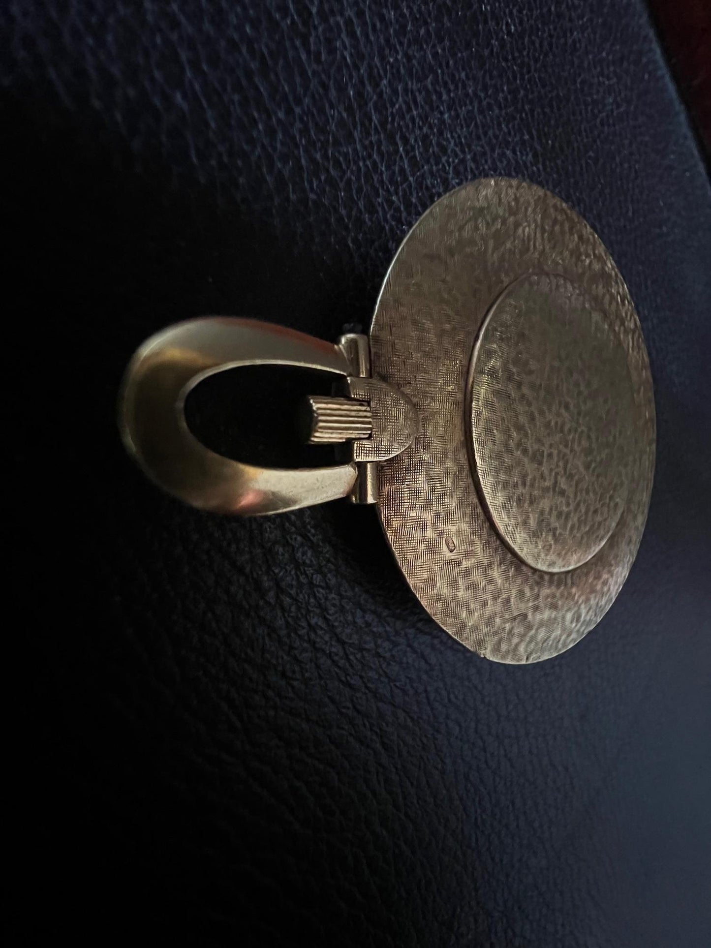 Frisman Vintage Piaget Pocket Watch With Linen Decoration Ca' 1970's 18k Gold