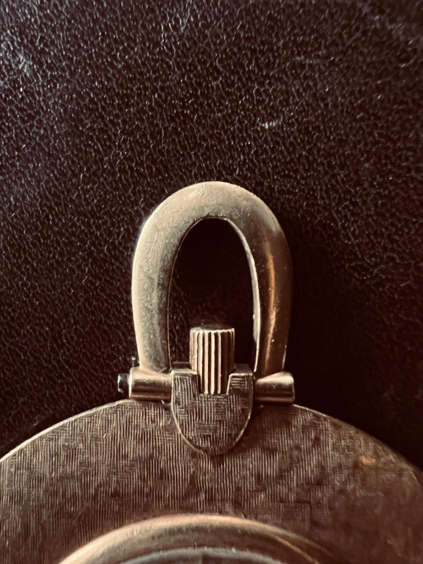 Frisman Vintage Piaget Pocket Watch With Linen Decoration Ca' 1970's 18k Gold