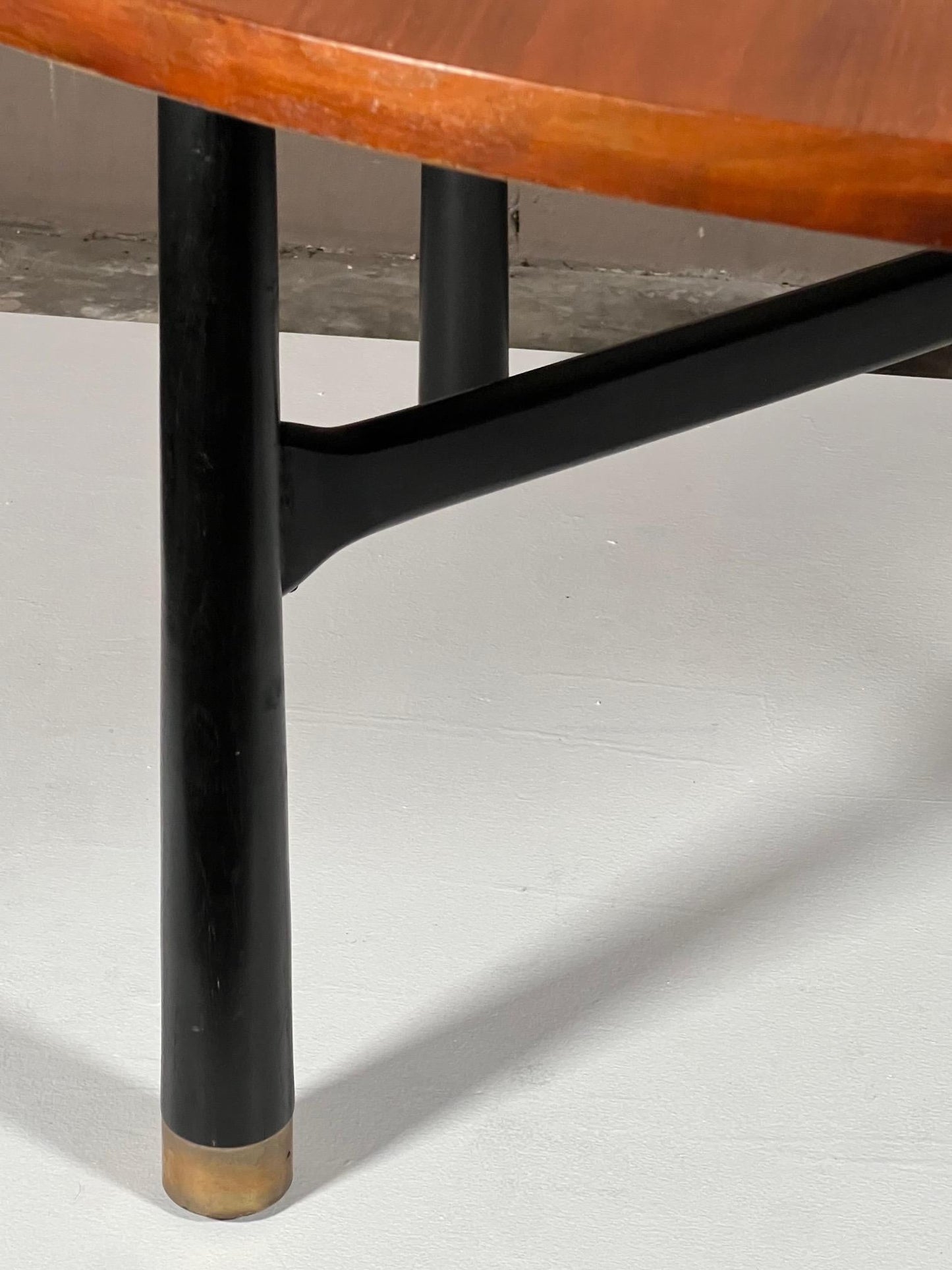 Frisman Vintage Harvey Probber Tall Coffee Table with Terrazzo Top