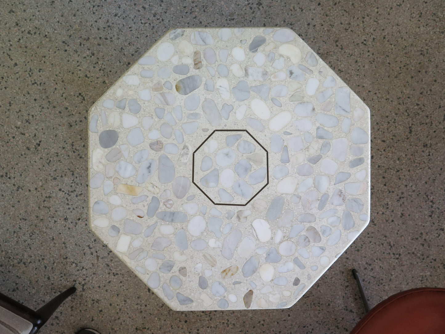 Frisman Vintage Harvey Probber Occasional Table with Terrazzo Top