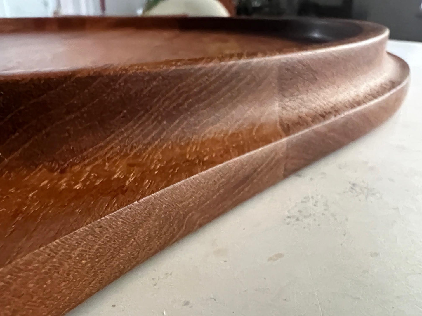 Frisman Vintage Extra Large Danish Modern Teak Handled Serving Tray by Jens Quistgaard for Dansk