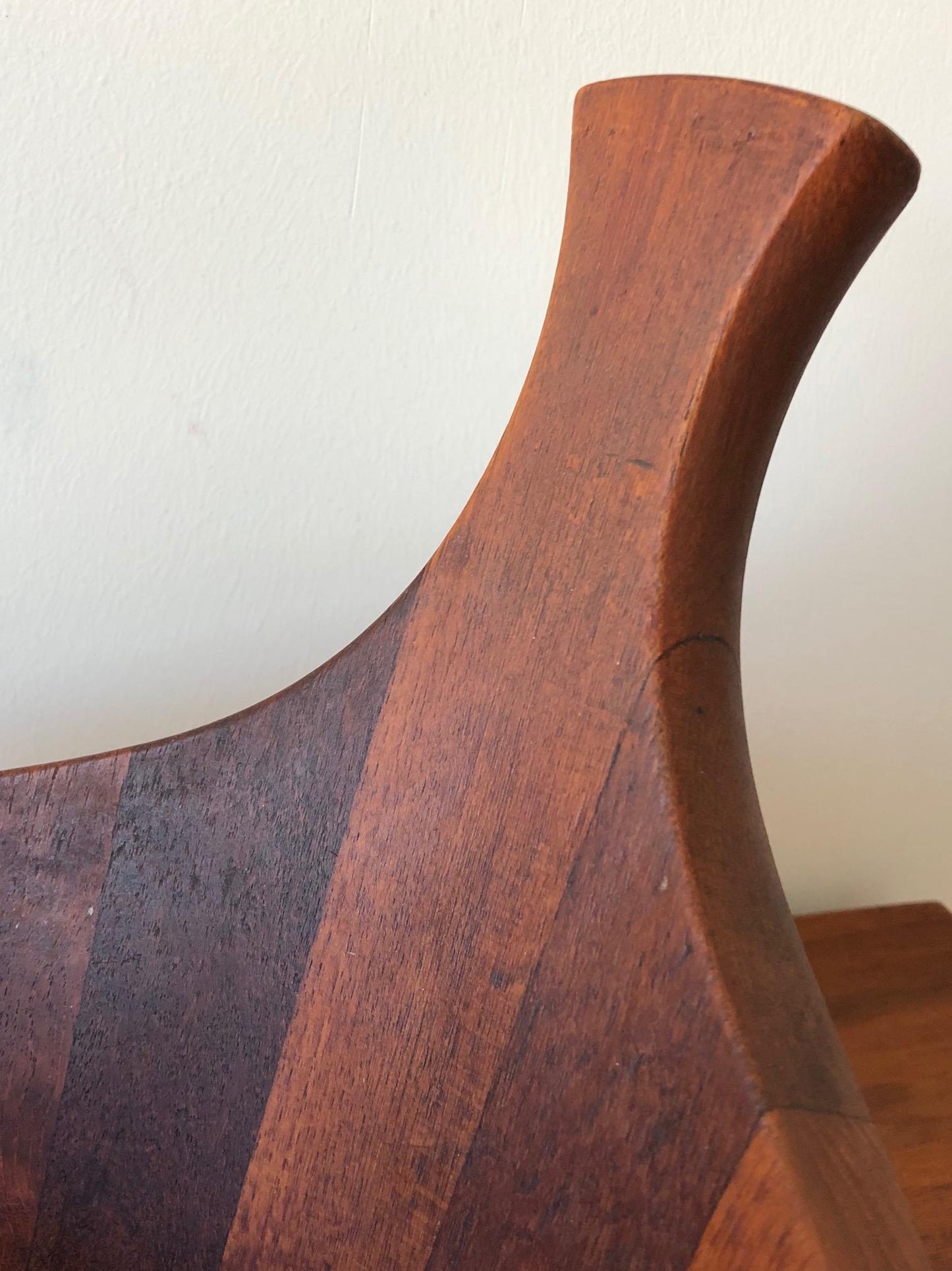 Frisman Vintage Early Staved Teak Bowl by Jens Quistgaard, Denmark