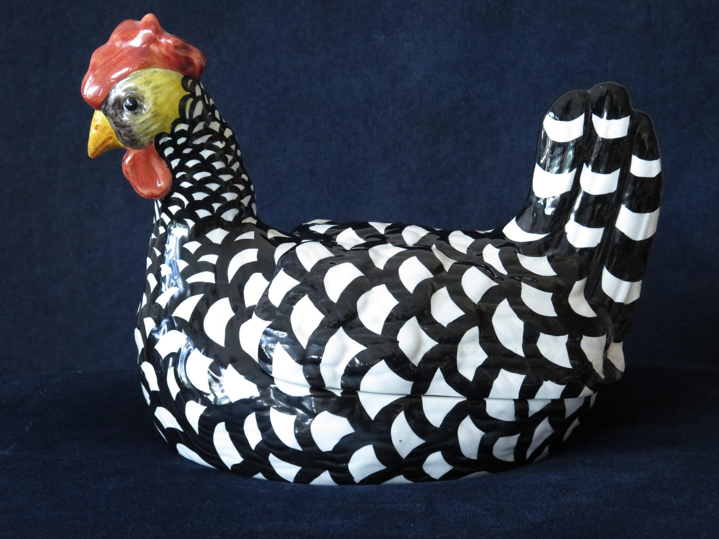 Frisman Vintage Italian Majolica Rooster