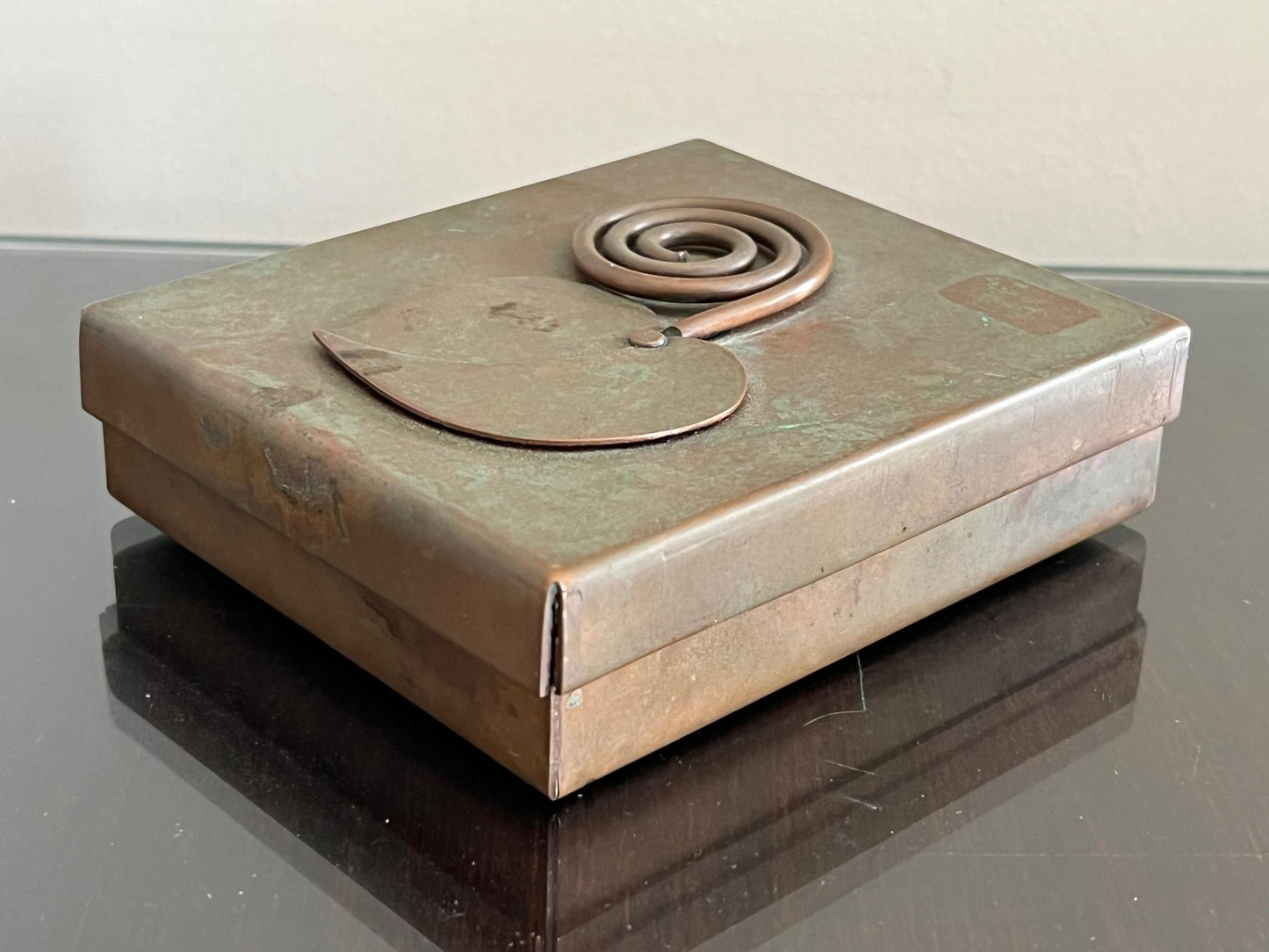 Frisman Vintage Copper Box by Rebajes