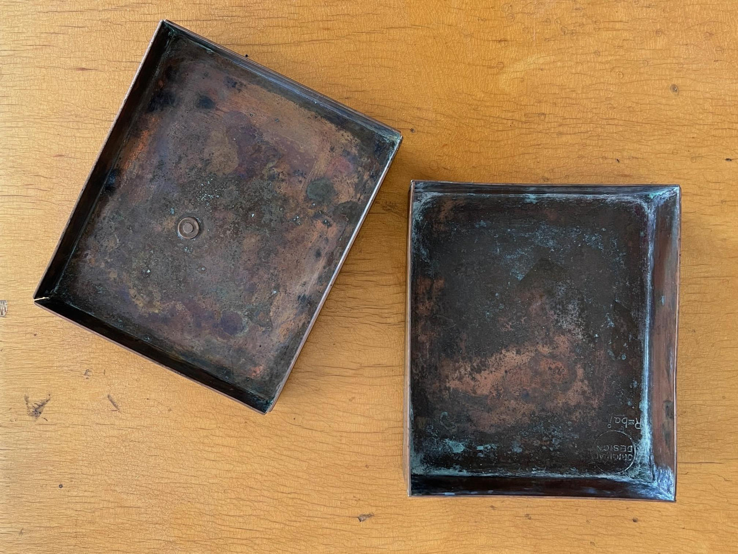 Frisman Vintage Copper Box by Rebajes