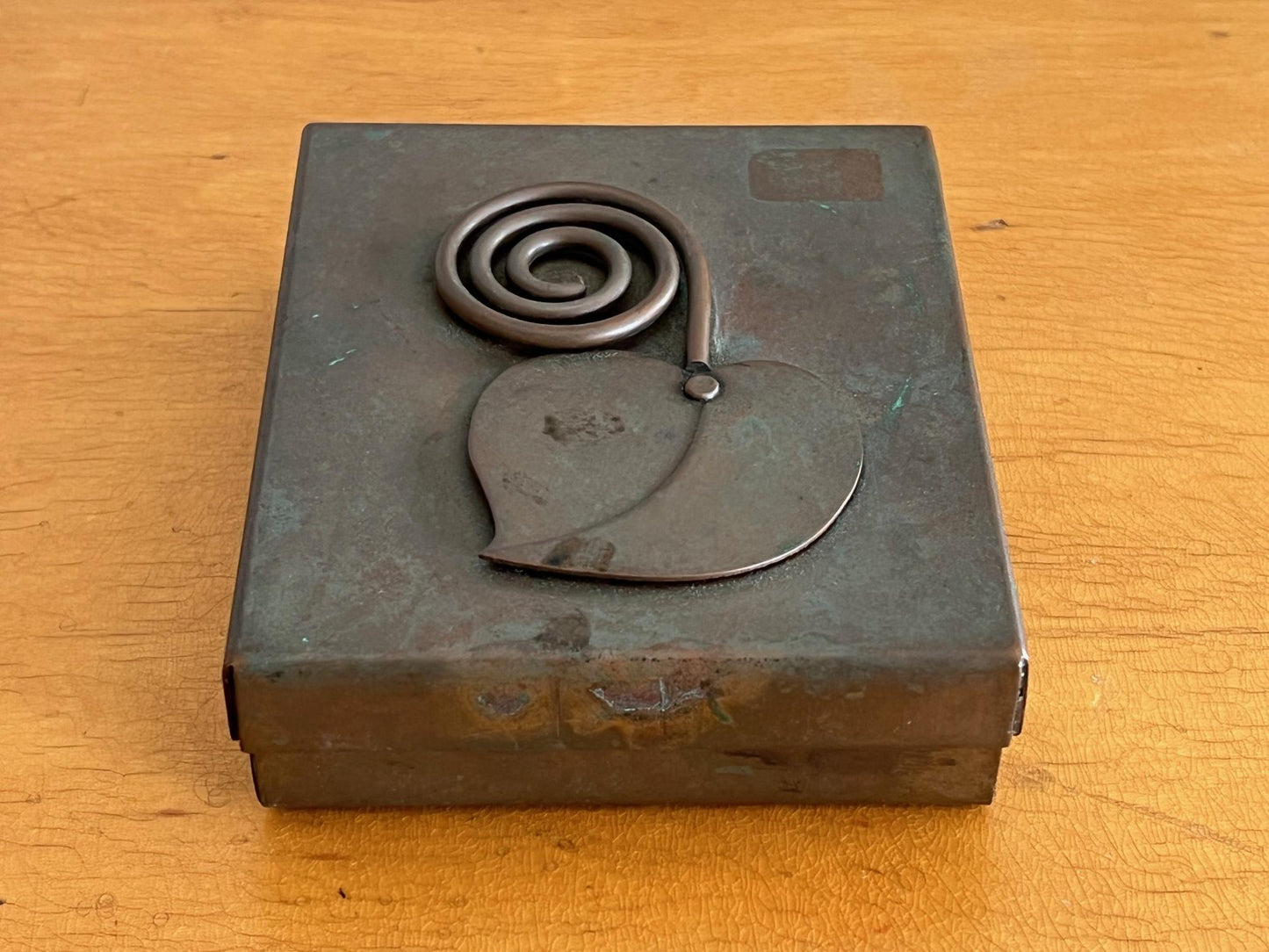 Frisman Vintage Copper Box by Rebajes