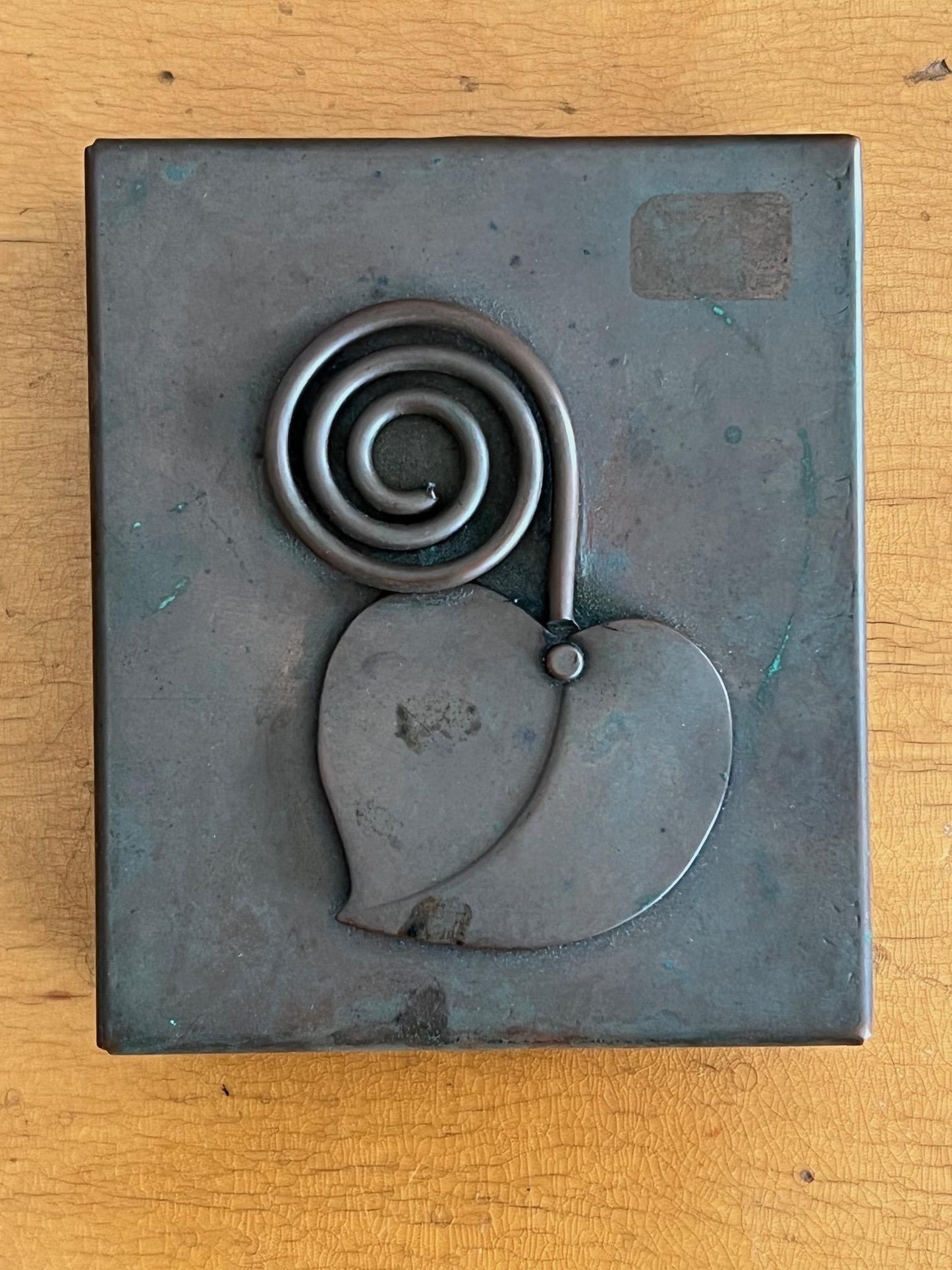 Frisman Vintage Copper Box by Rebajes