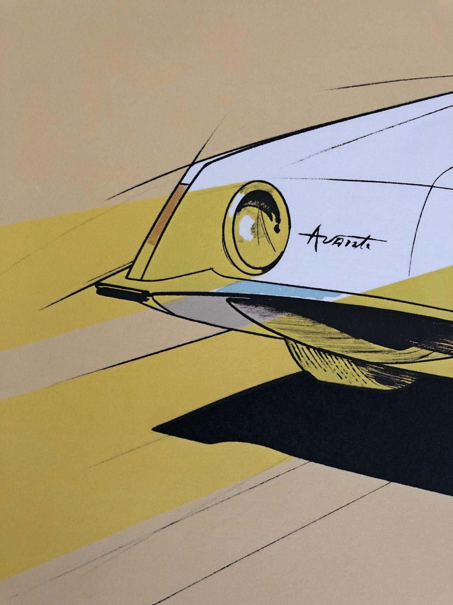 Frisman Vintage Raymond Loewy Circle Gallery 1979 Poster