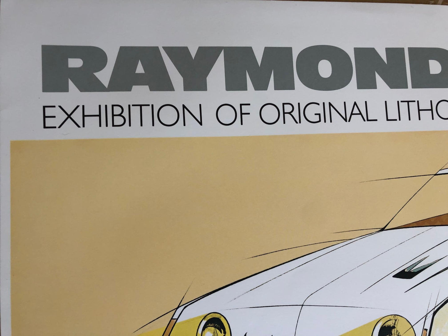 Frisman Vintage Raymond Loewy Circle Gallery 1979 Poster