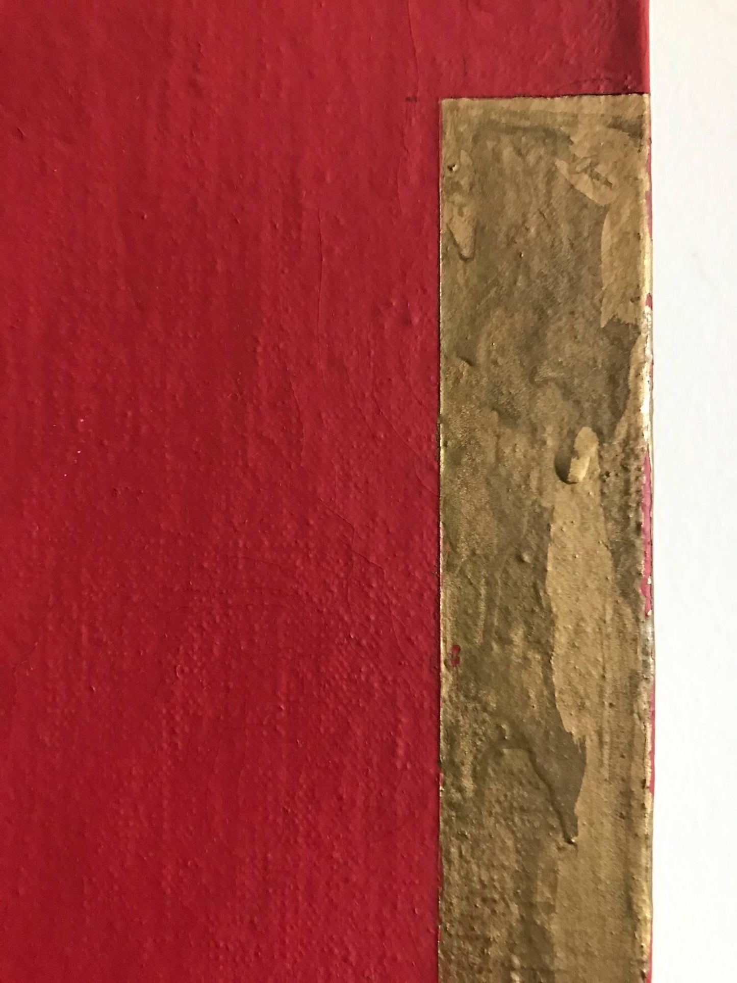 Frisman Vintage Large Painting by Robert Moskowitz, circa 1977