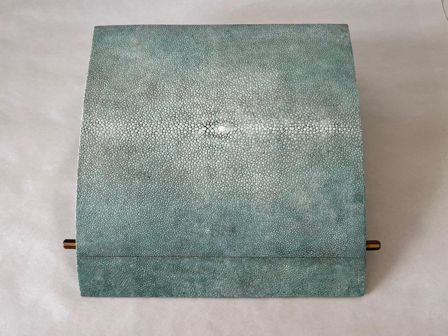Frisman Vintage A Large Shagreen Jewelry Box By R&Y Augousti