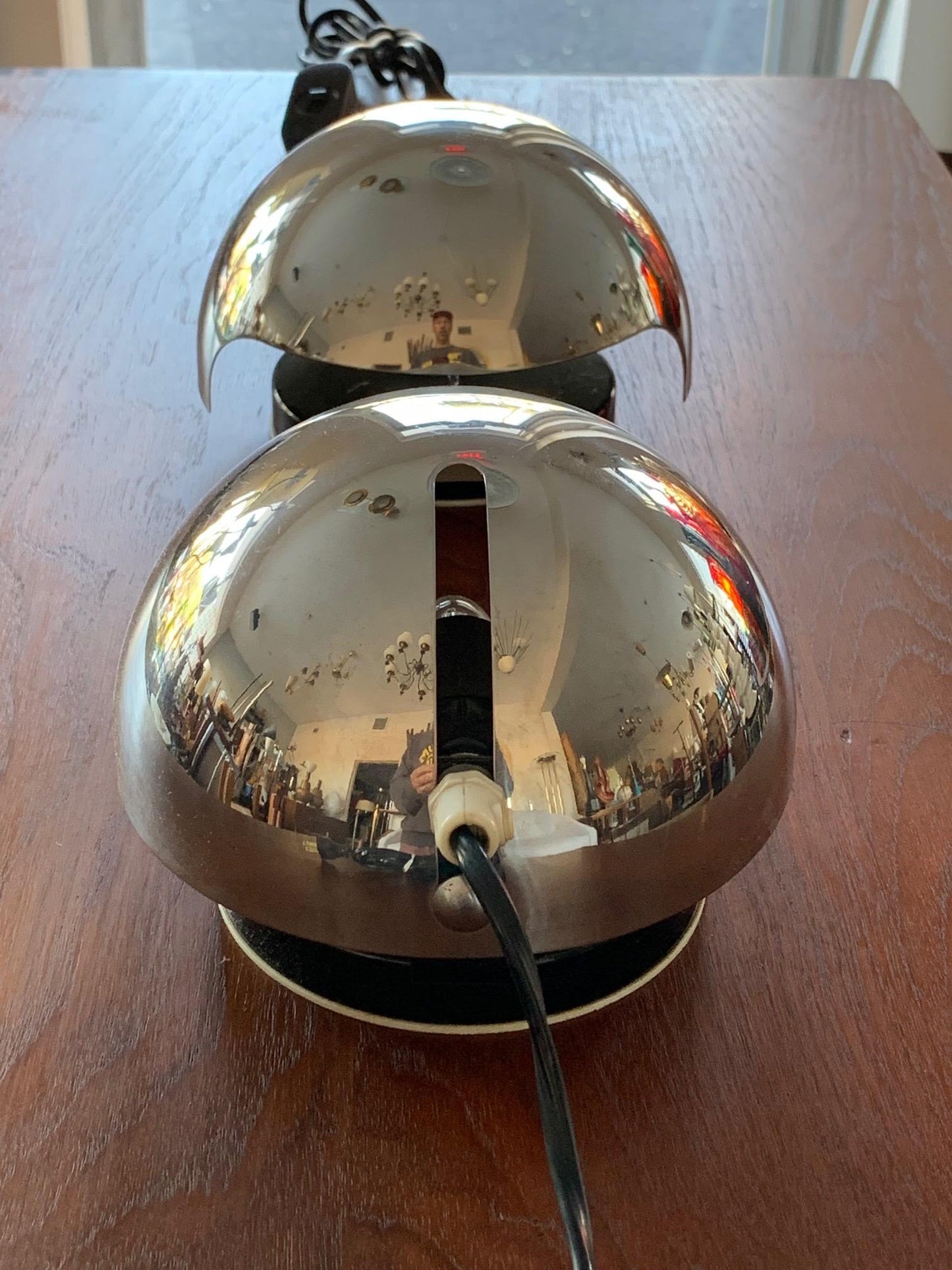 Frisman Vintage Pair of Bedside Lamps by Reggiani