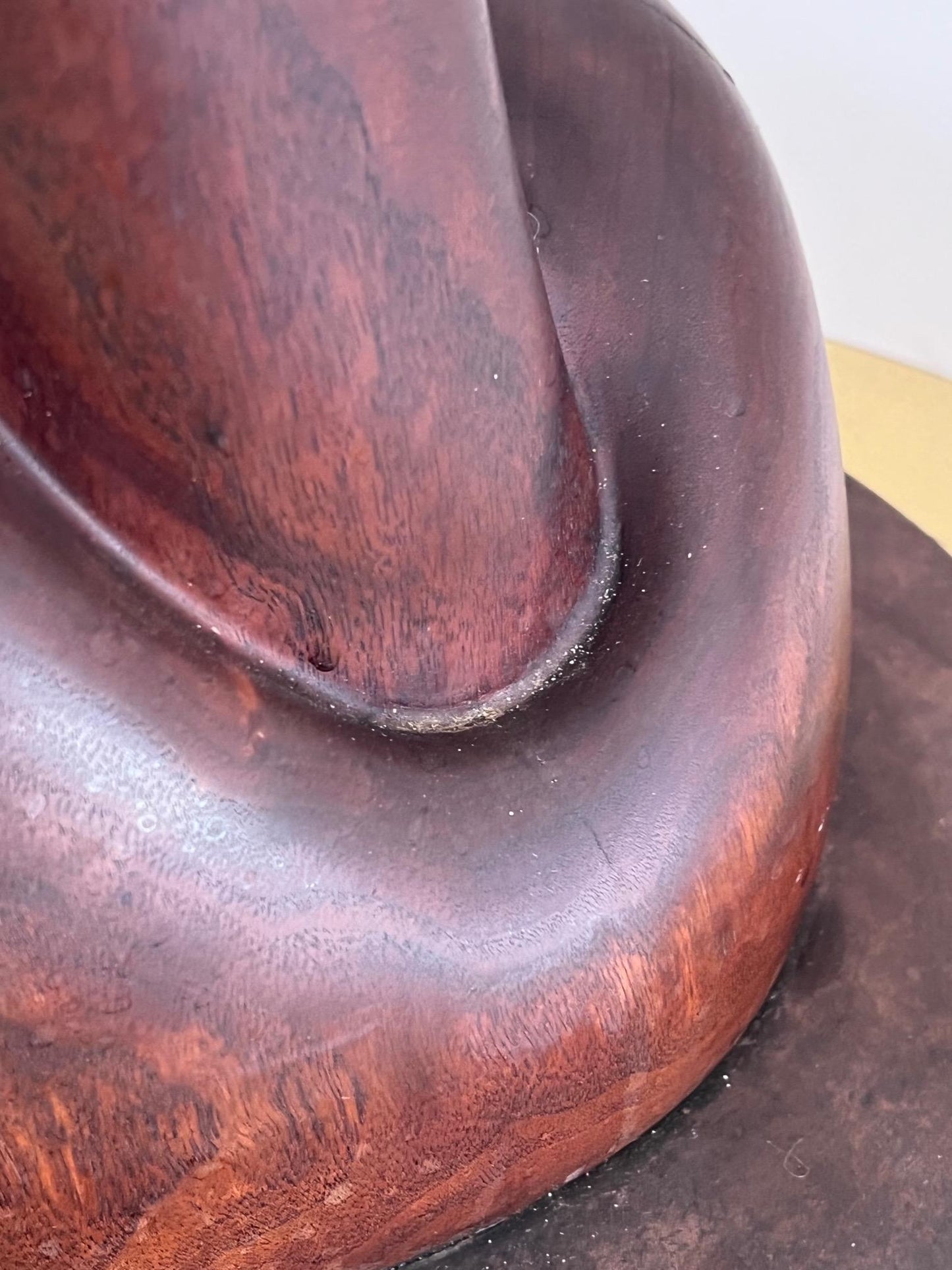 Frisman Vintage Figurative Walnut Sculpture