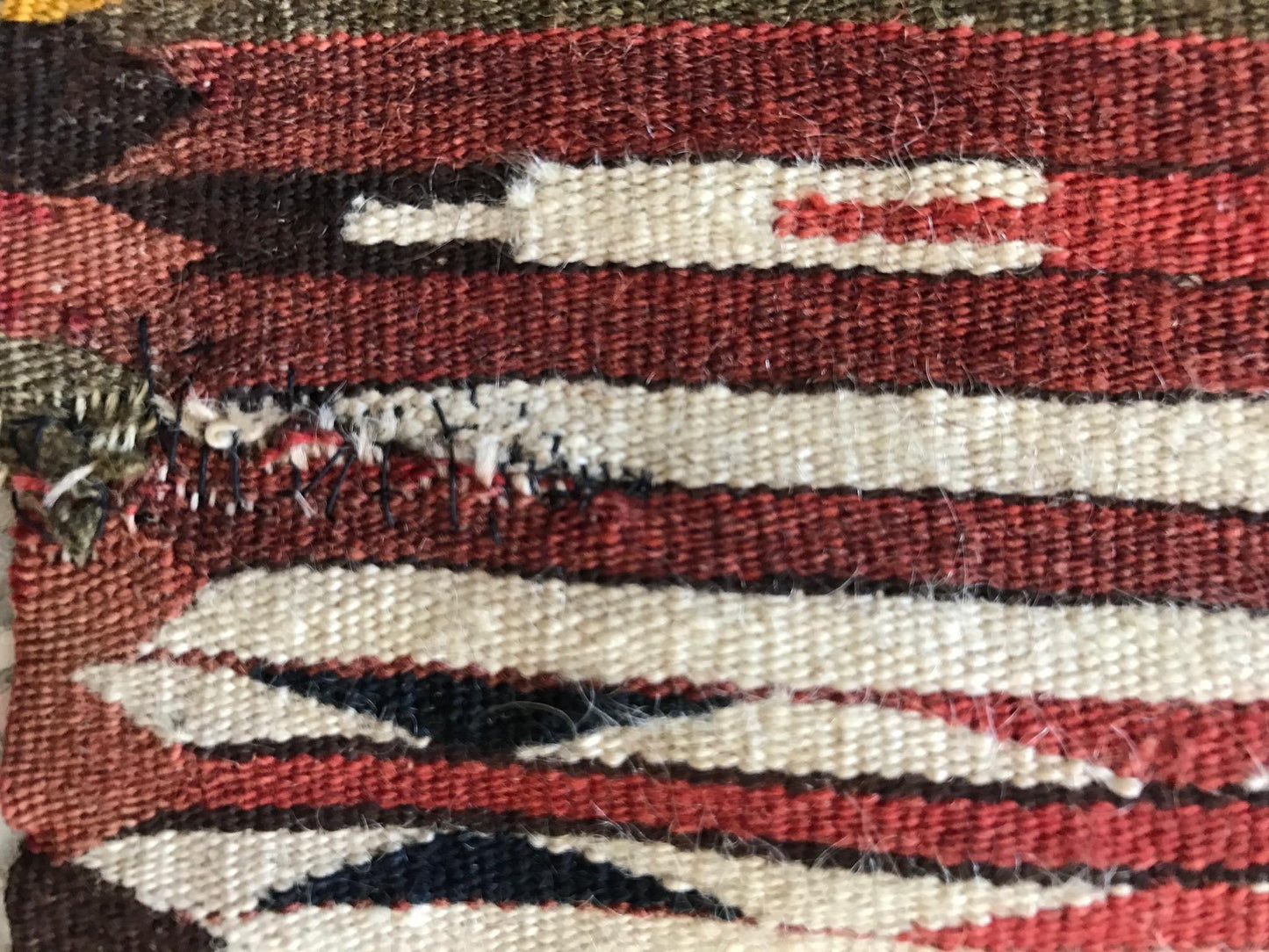 Frisman Vintage Antique Flat Woven Turkish Kilim Rug