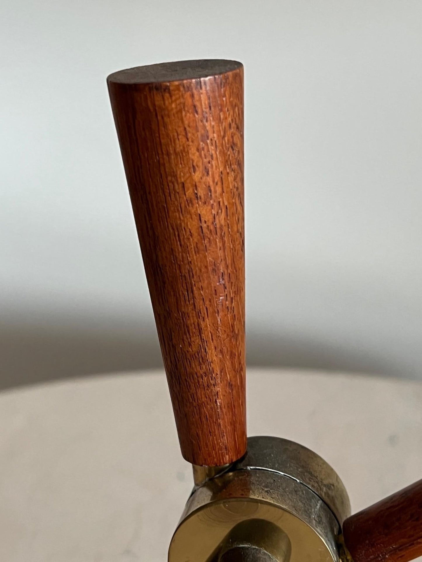Frisman Vintage Thomas Valentiner For Poul Dinesen Danish Table Lamp 1950's