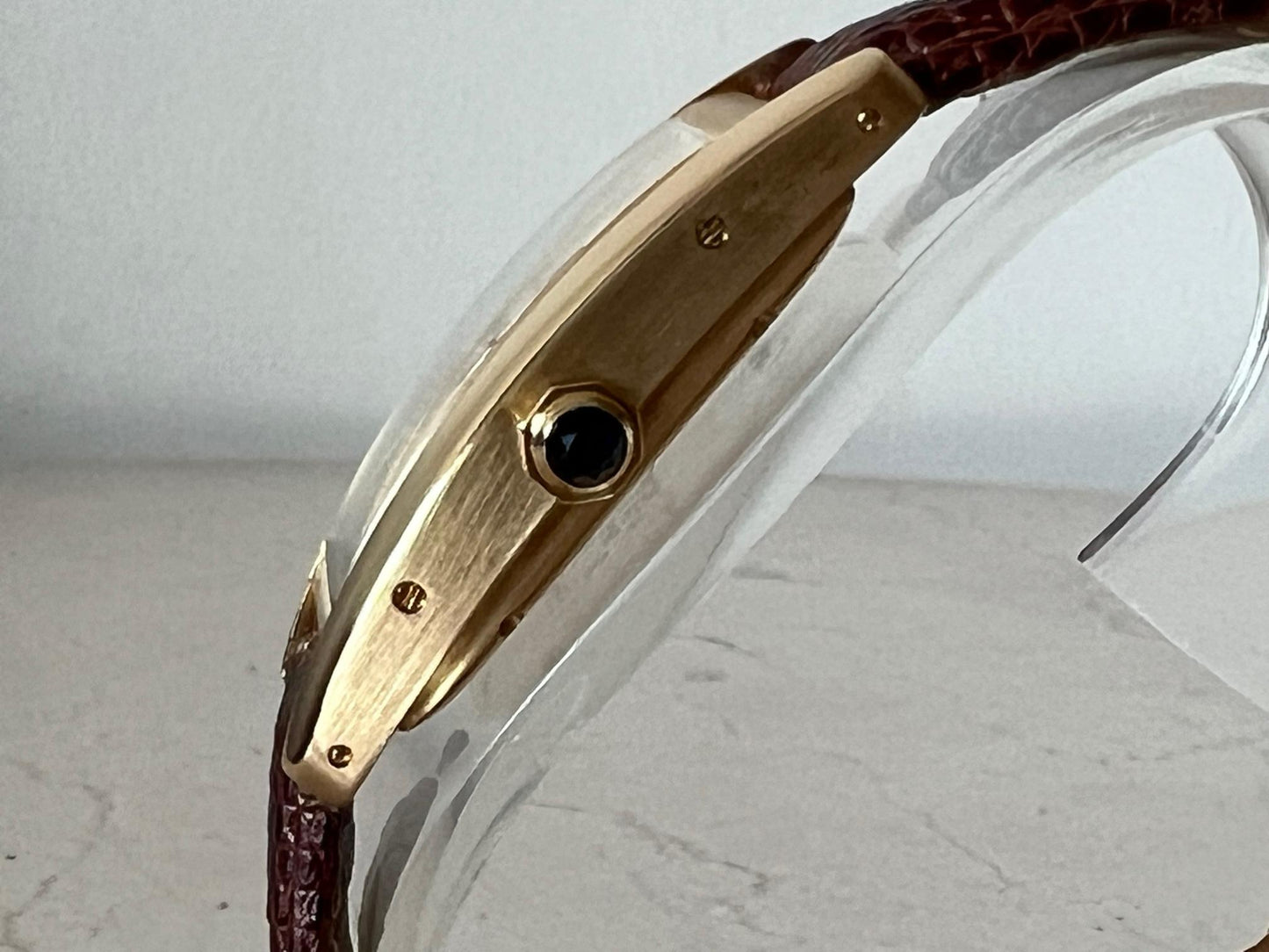Frisman Vintage Cartier Tank Americaine Yellow Gold Automatic 1725