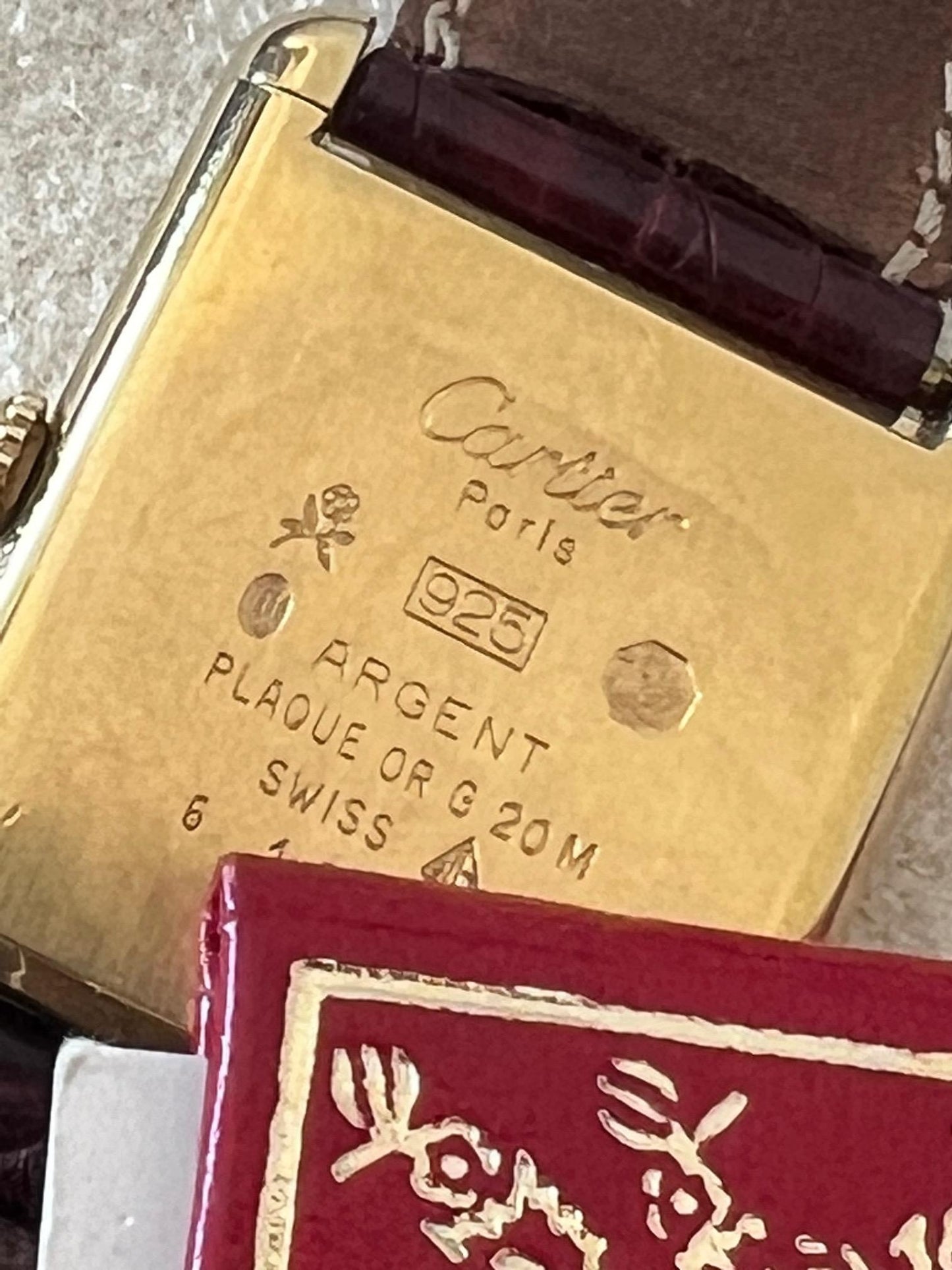 Frisman Vintage Cartier Tank Watch, circa 1980s