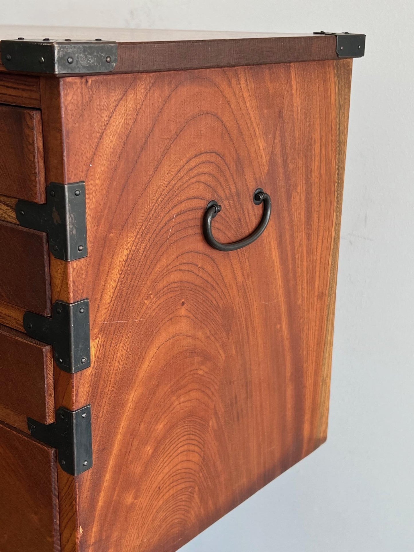 Frisman Vintage Japanese Tansu Jewelry Chest