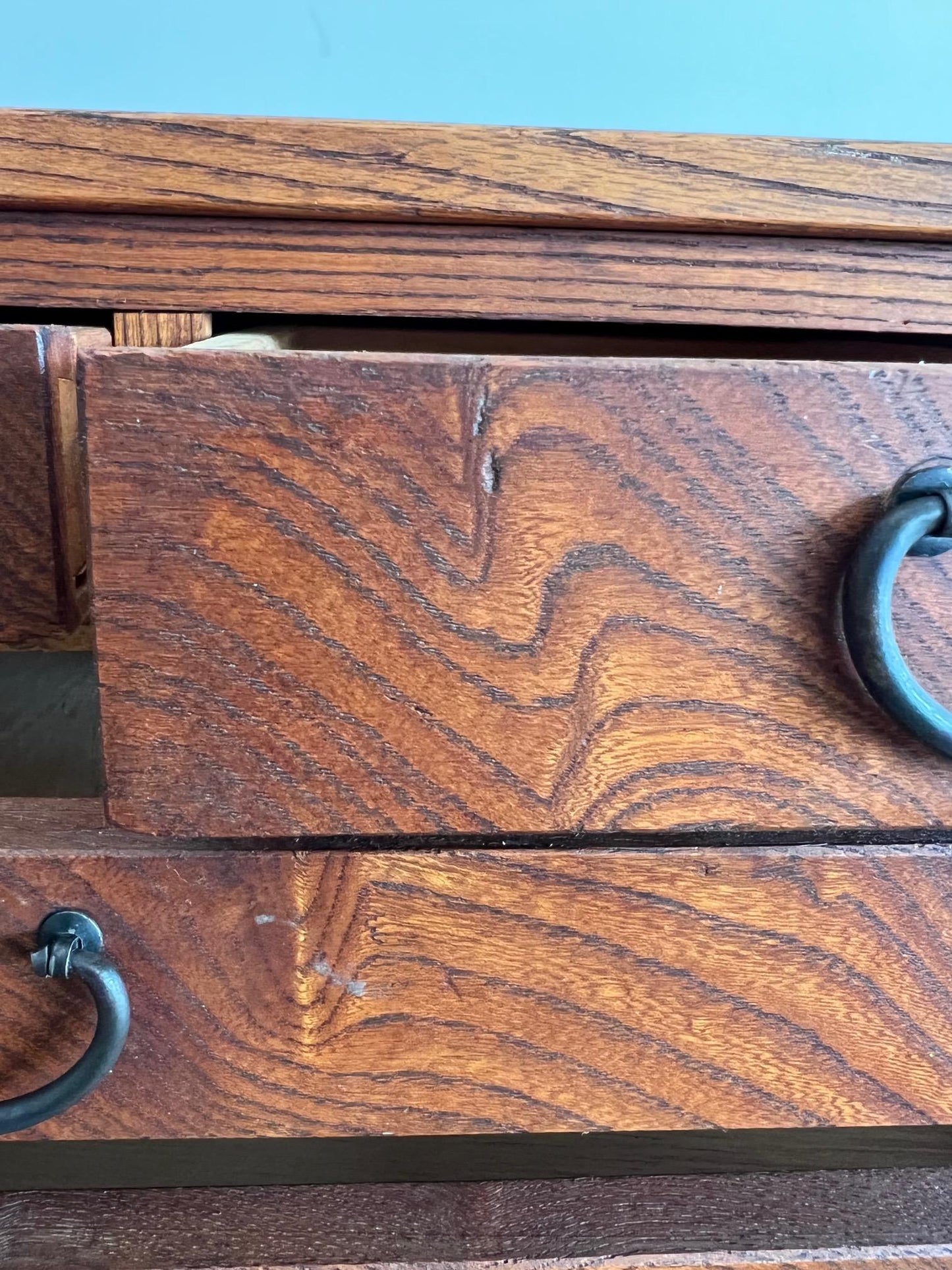 Frisman Vintage Japanese Tansu Jewelry Chest