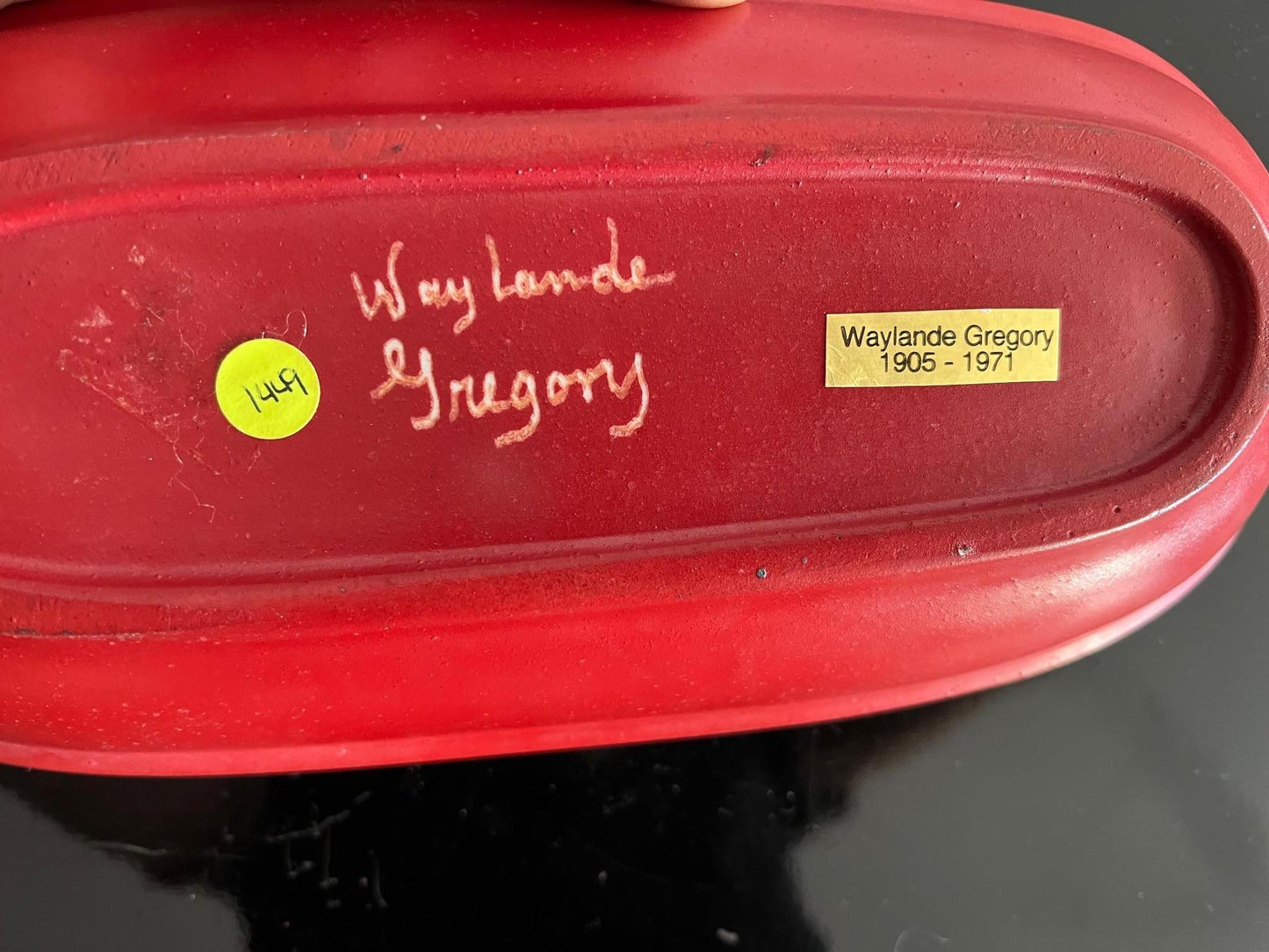 Frisman Vintage Unusual Waylande Gregory Ceramic Bowl