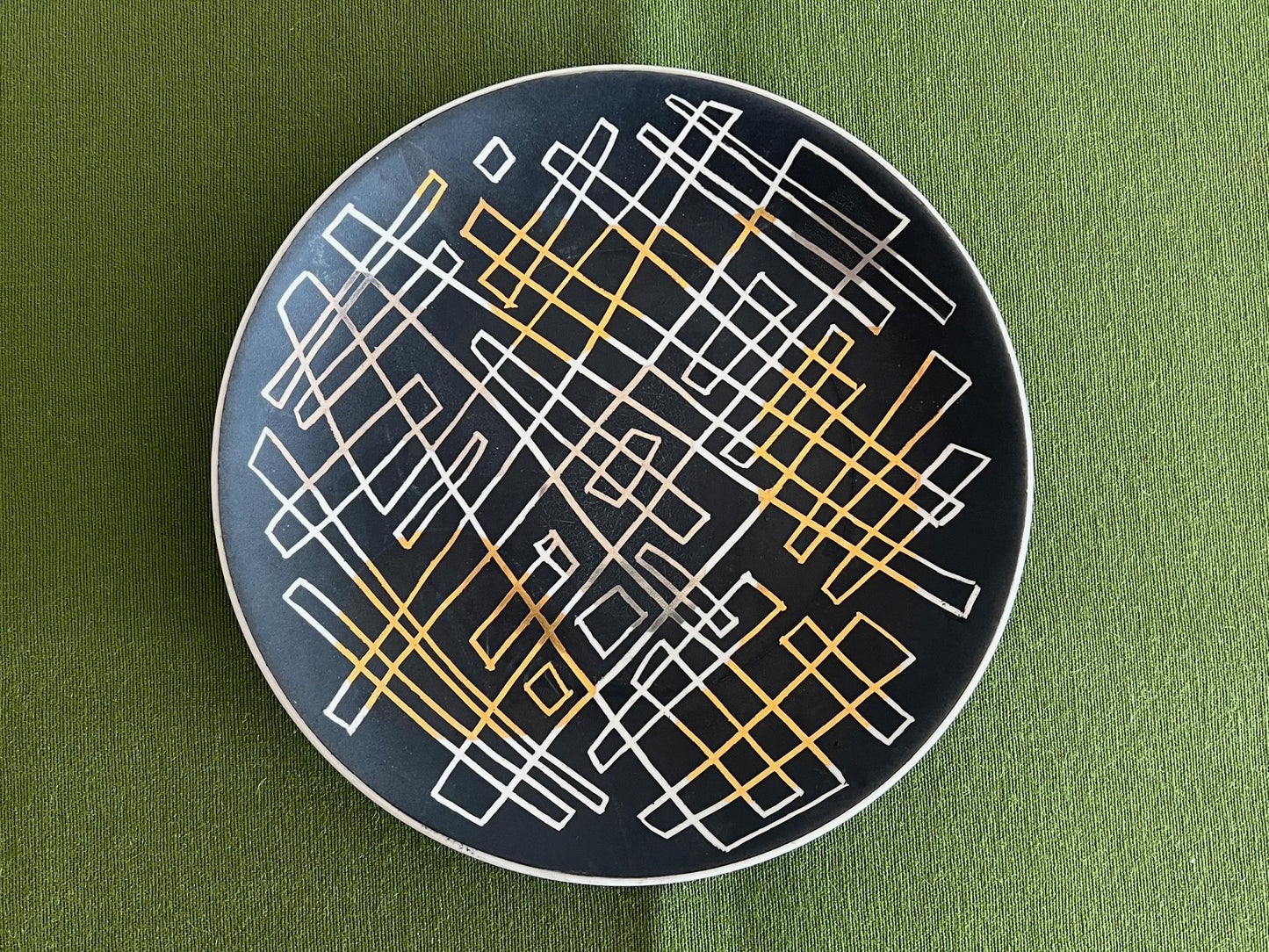 Frisman Vintage Decorative Dish By Waylande Gregory 1950's