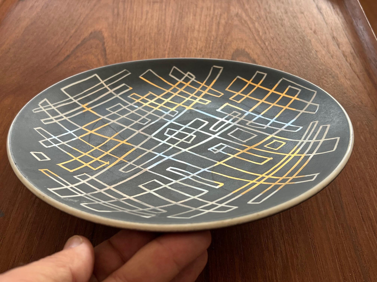 Frisman Vintage Decorative Dish By Waylande Gregory 1950's