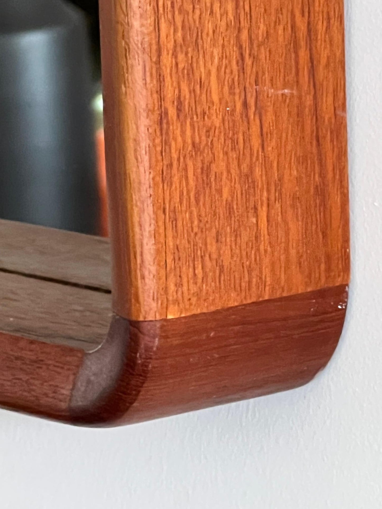 Frisman Vintage Westnofa Teak Mirror Norway 1960's
