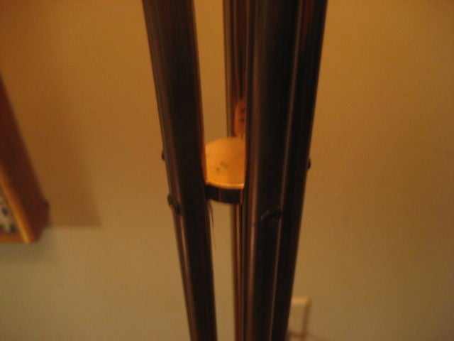 Frisman Vintage A Five Arm Tree Form Brass Floorlamp