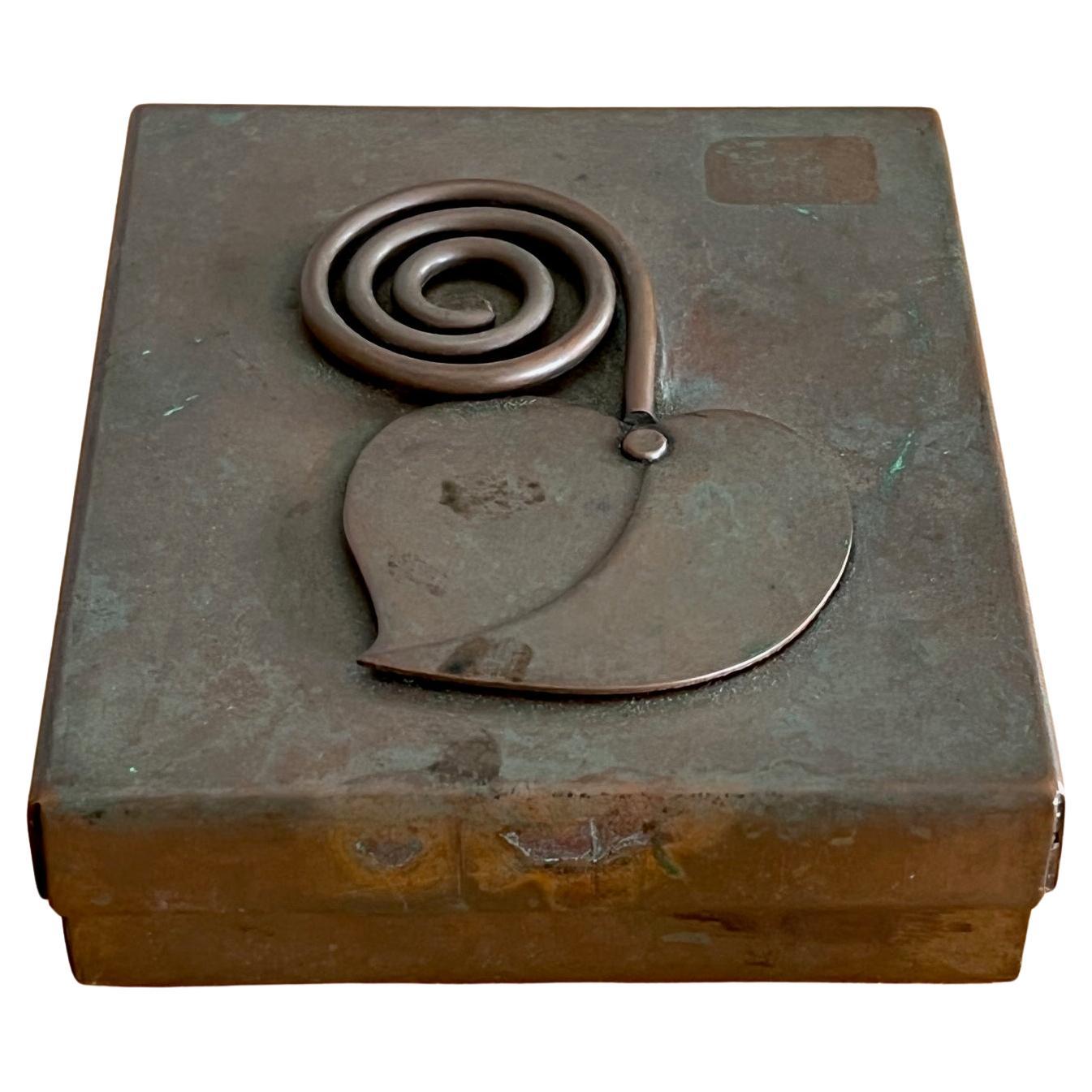 Frisman Vintage Copper Box by Rebajes
