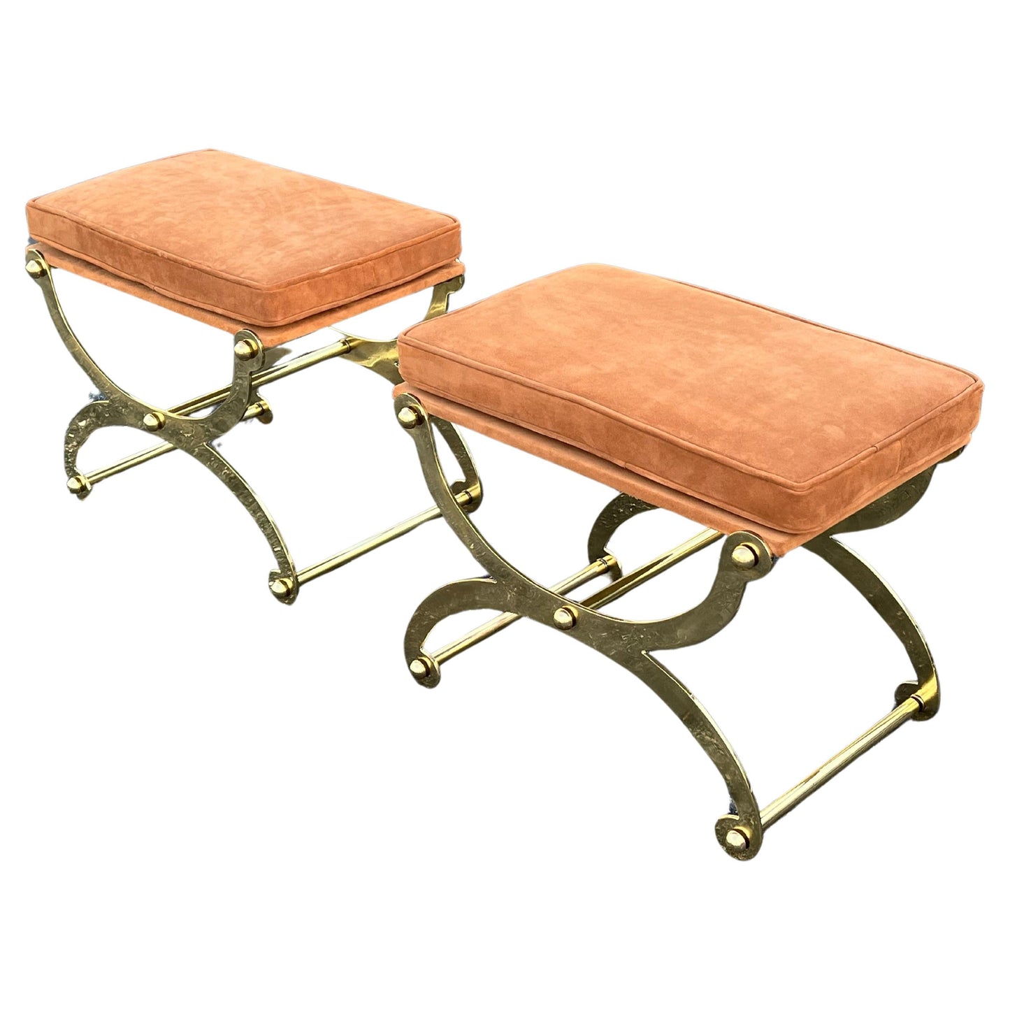 Frisman Vintage A Pair Of Unusual Benches By John Vesey ca' 1960's