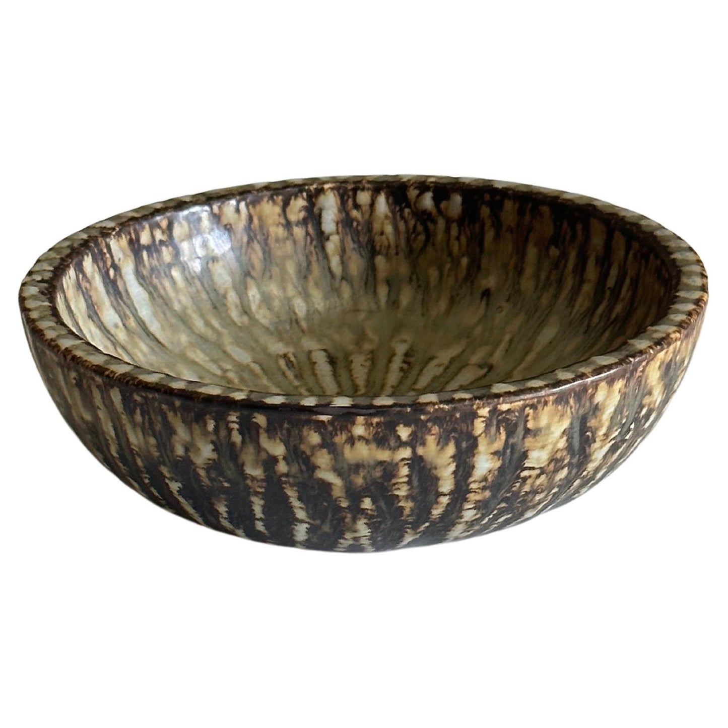 Frisman Vintage Gunnar Nylund for Rörstrand Stoneware Bowl