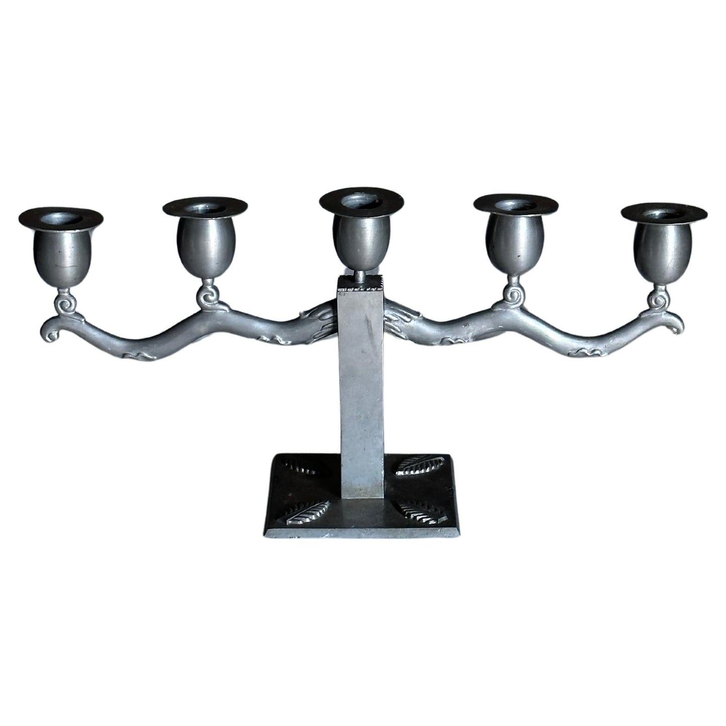 Frisman Vintage Björn Trägårdh for Svenskt Tenn Candelabra in Pewter