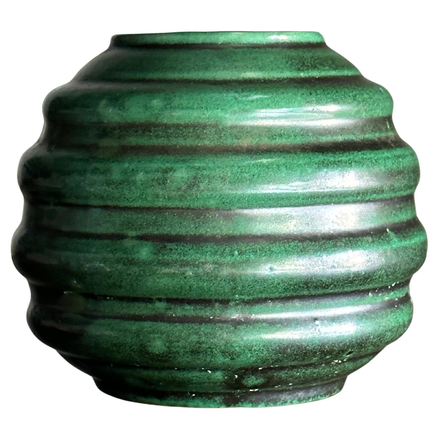 Frisman Vintage Large Swedish Stoneware Vase by Upsala Ekeby