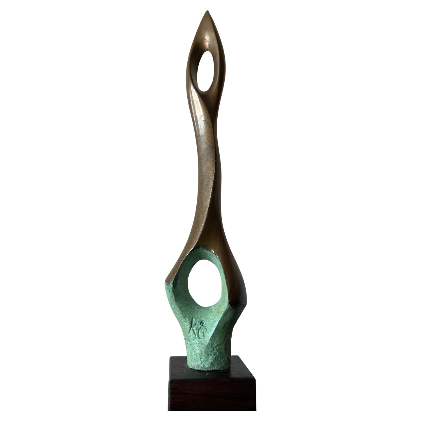 Frisman Vintage A Bronze Sculpture By Kieff Grediaga