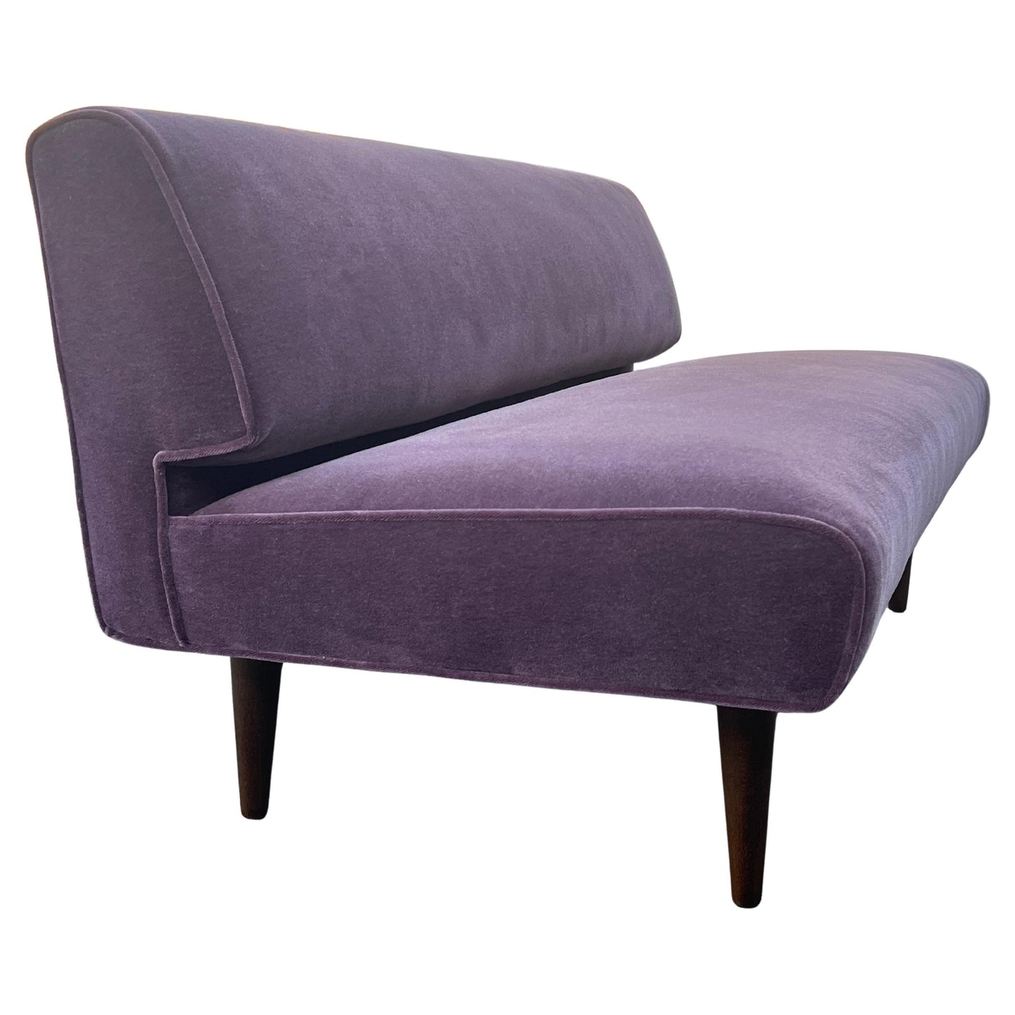 Frisman Vintage Edward Wormley Dunbar Channel Back Settee ca' 1940's