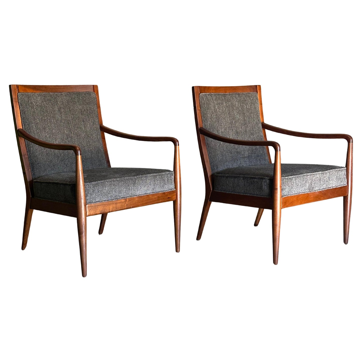 Frisman Vintage Lawrence Peadbody for Richardson Nemschoff Lounge Chairs- A Pair