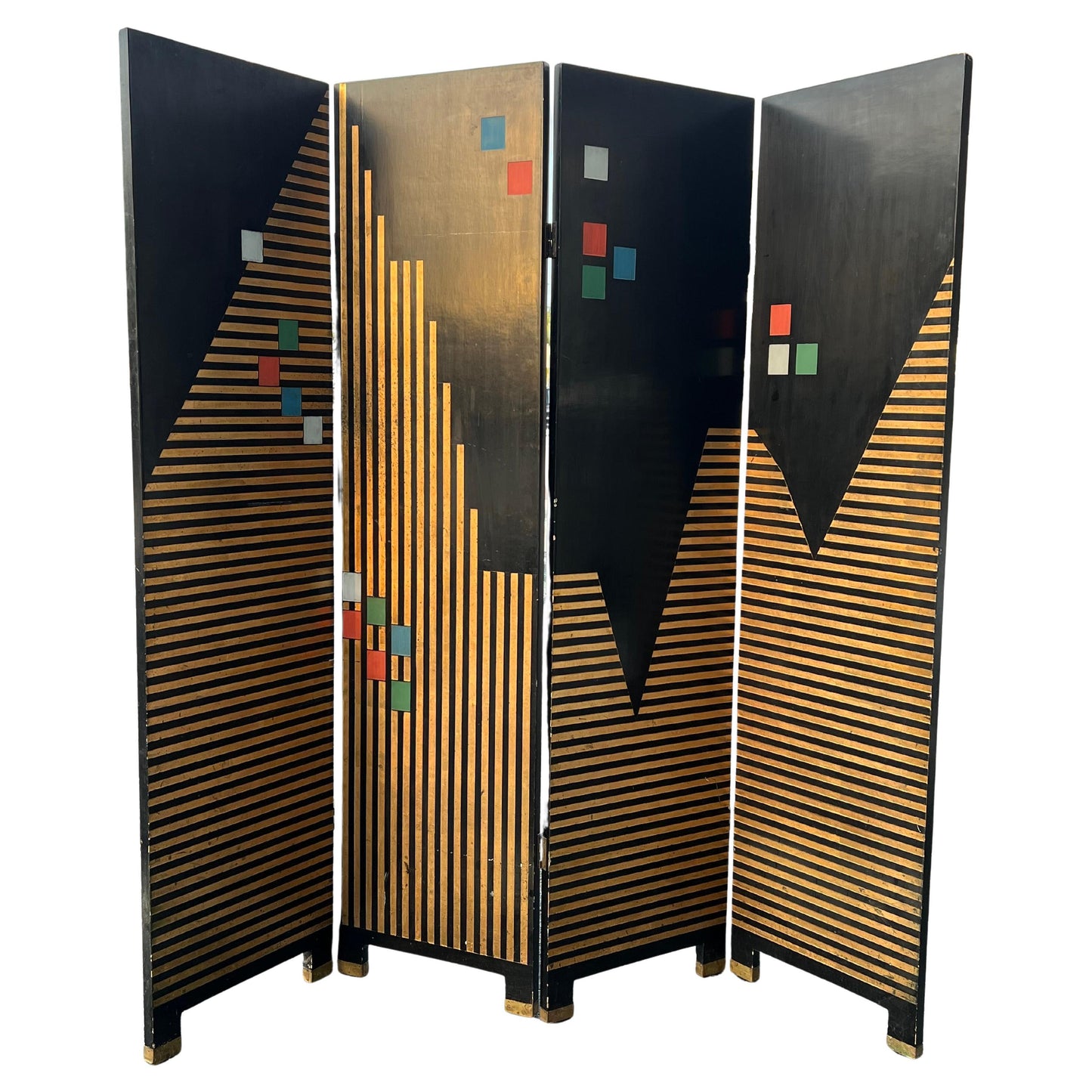 Frisman Vintage A Decorative Screen Ca '1980's In Art Deco Style