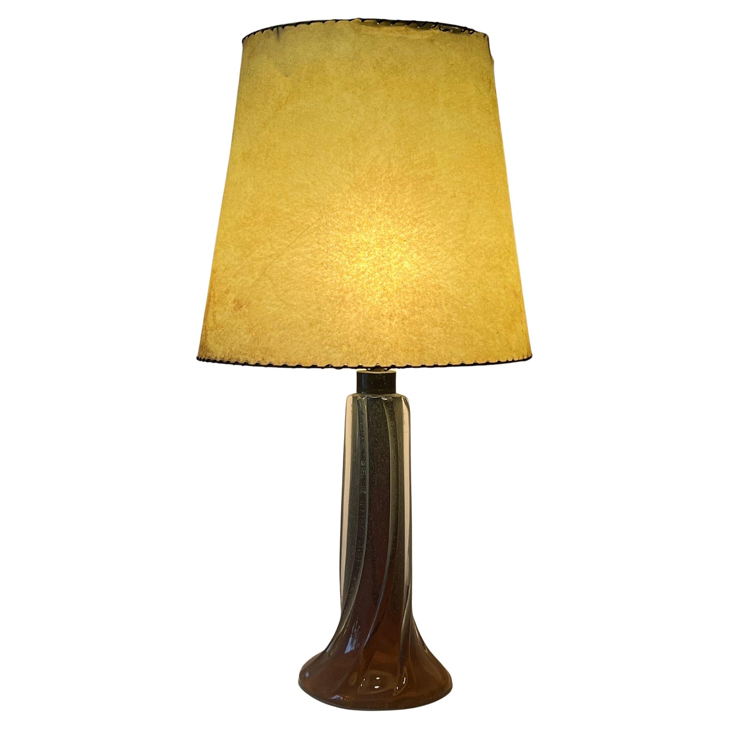 Frisman Vintage A Classic Glass Table Lamp By Seguso ca' 1950's