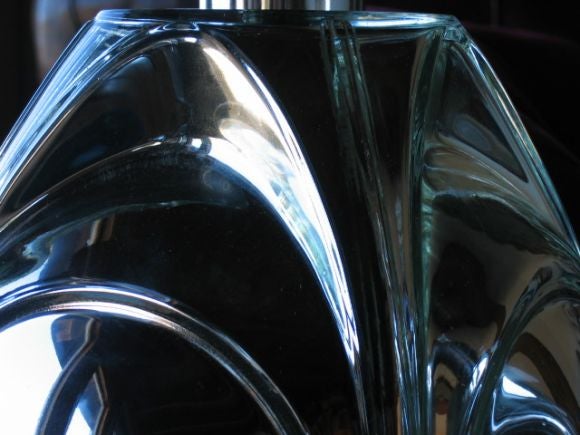 Frisman Vintage Pair of Architectural Mercury Glass Lamps